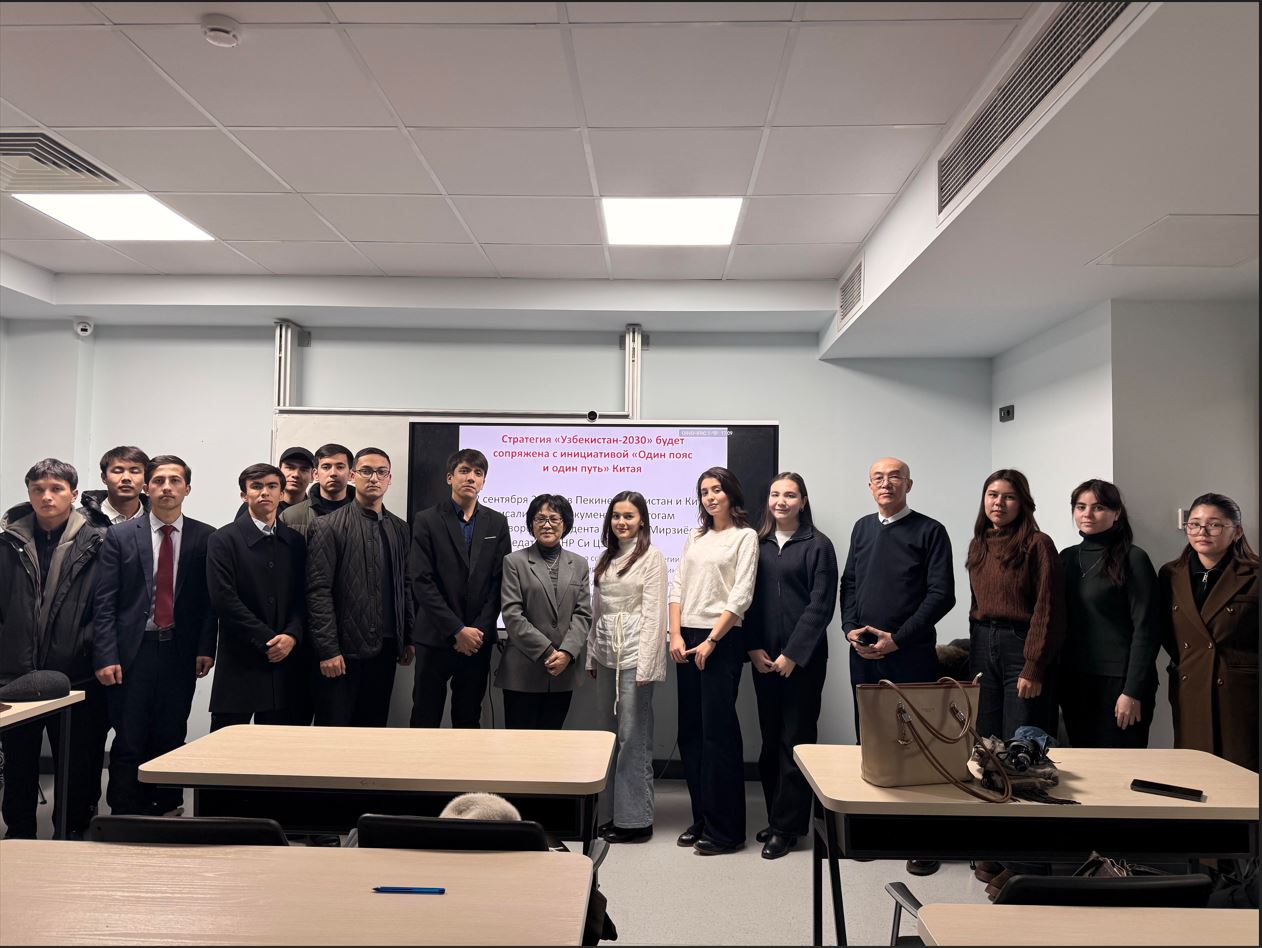 Toshkent davlat universiteti professori, tarix fanlari doktori ishtirokida mahorat darsi o‘tkazildi