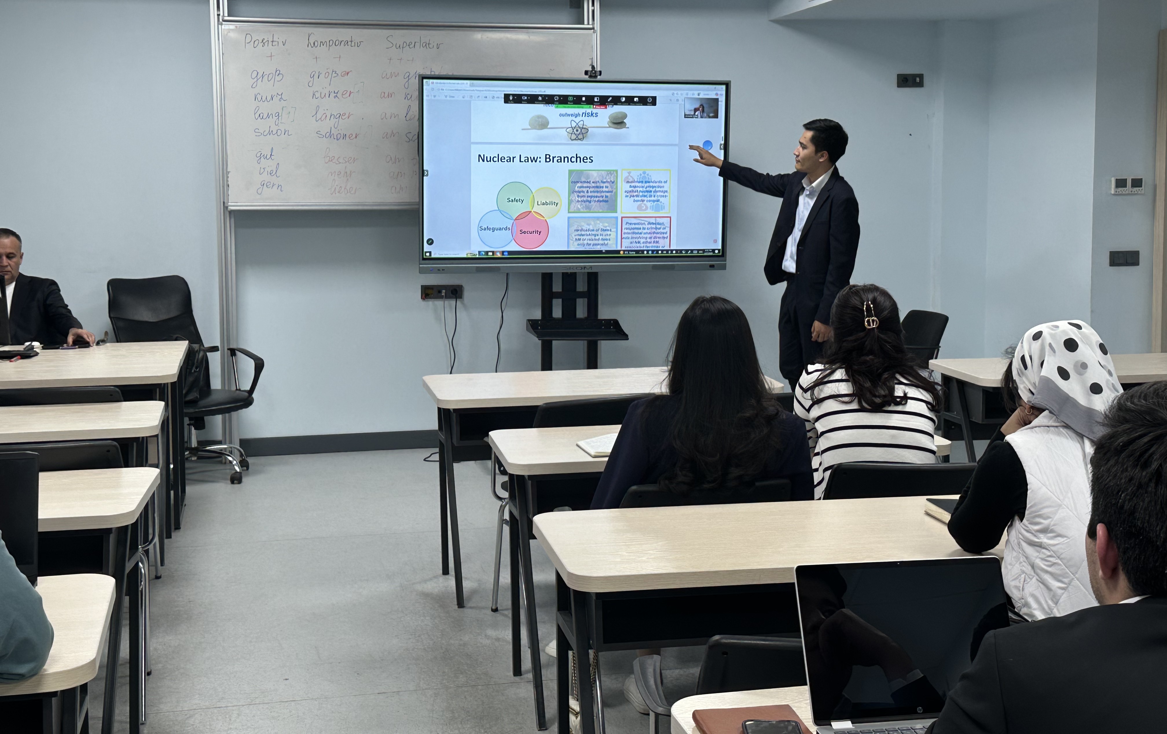 An international masterclass on nuclear law was held at UWED