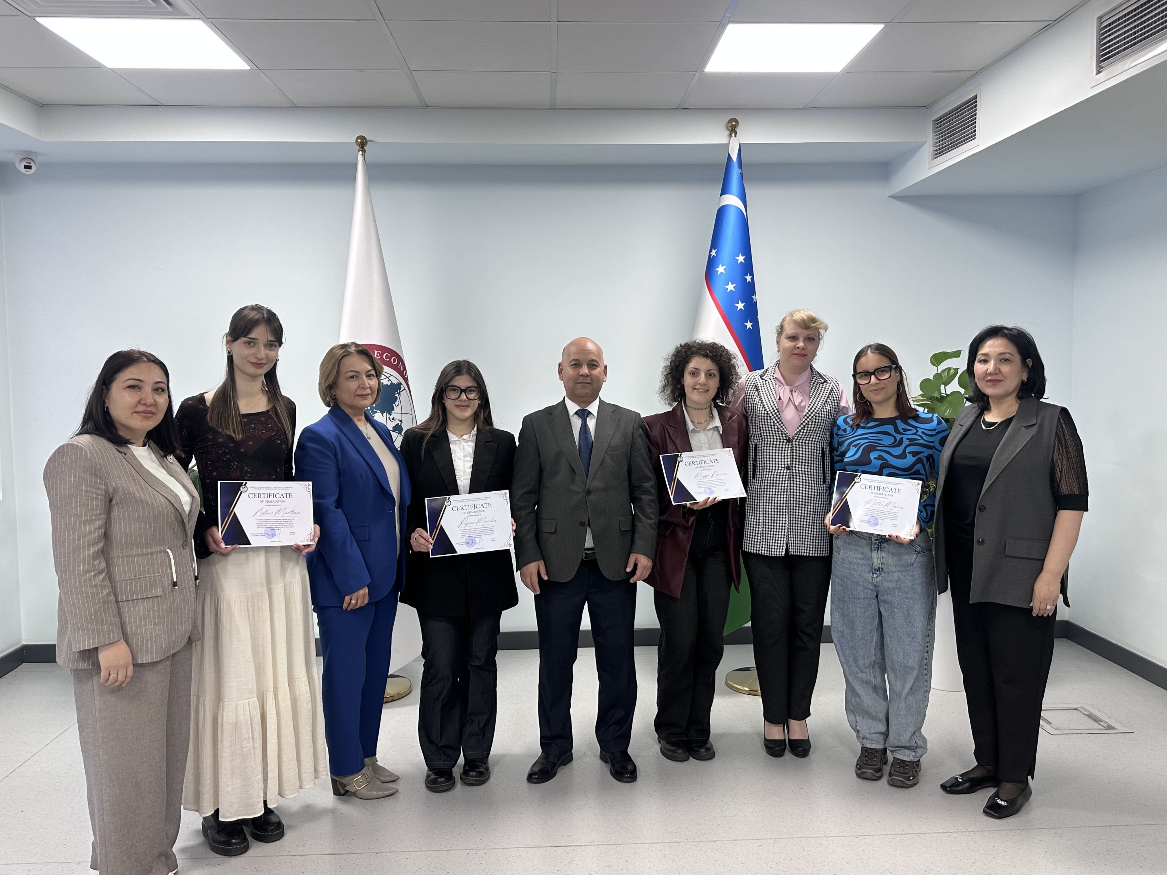 The language internship with students from the University of Salento has been successfully completed