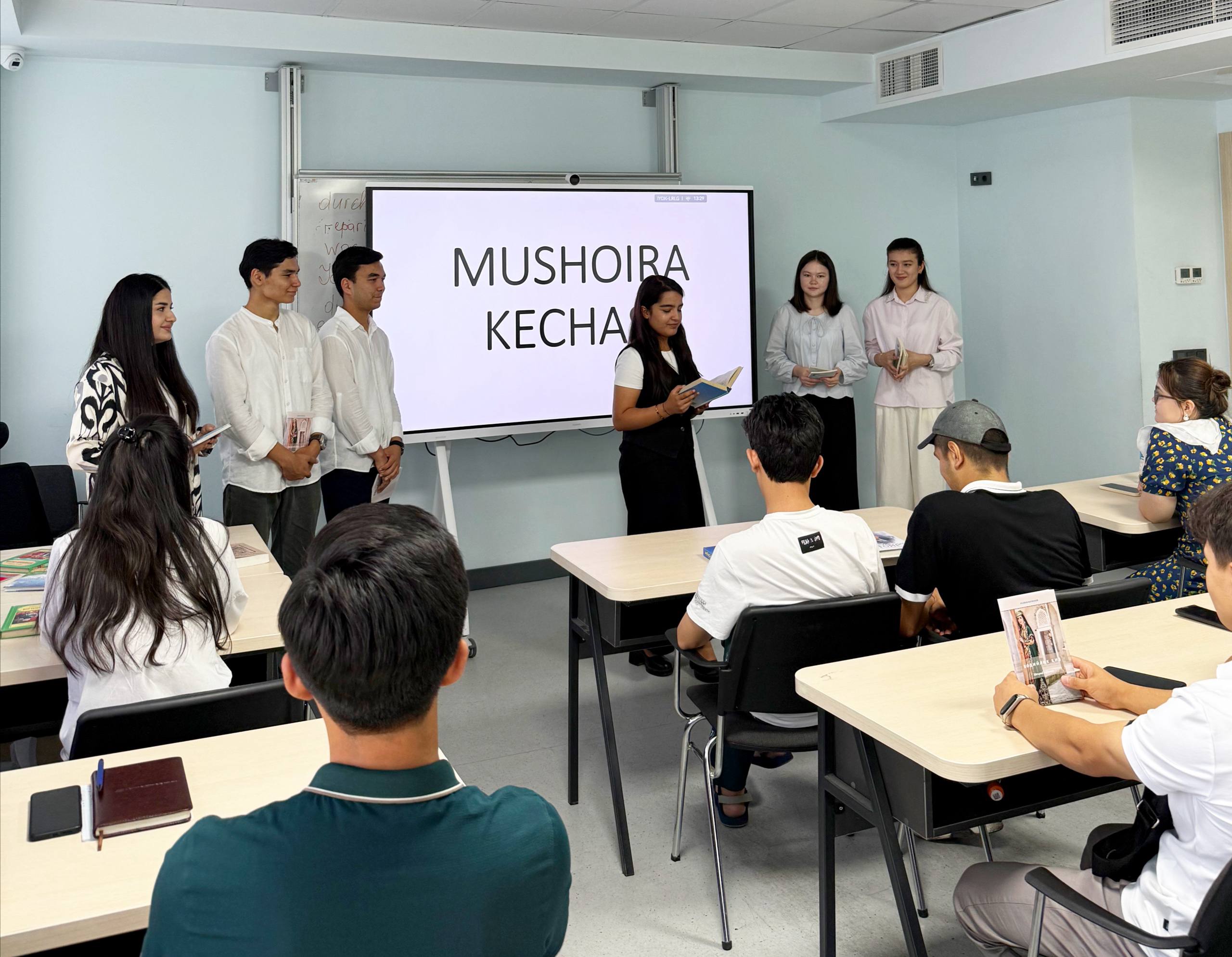 JIDUda “Mushoira kechasi” tashkil etildi