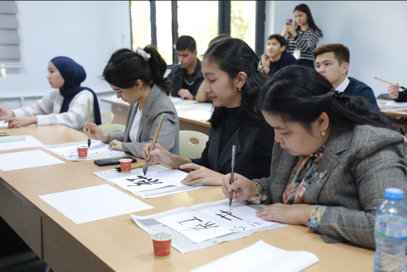 В УМЭД состоялся конкурс каллиграфии