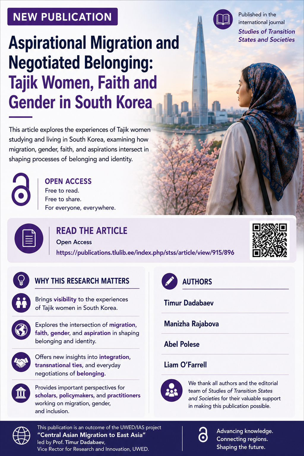 Research Article Prepared under the Supervision of the UWED Vice-Rector Published in a Prestigious International Academic Journal