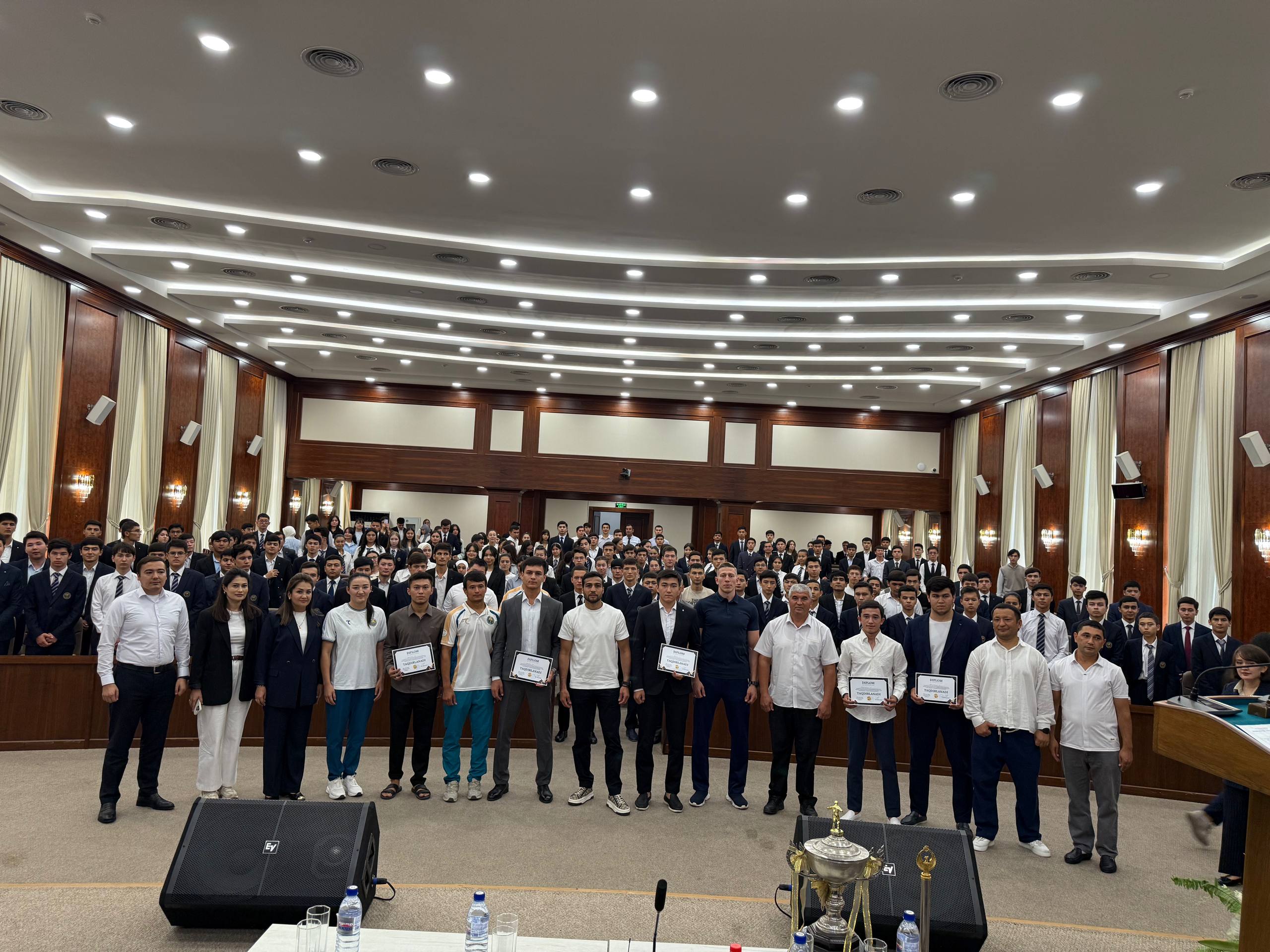 The University of World Economy and Diplomacy hosted an unforgettable meeting dedicated to a healthy lifestyle!