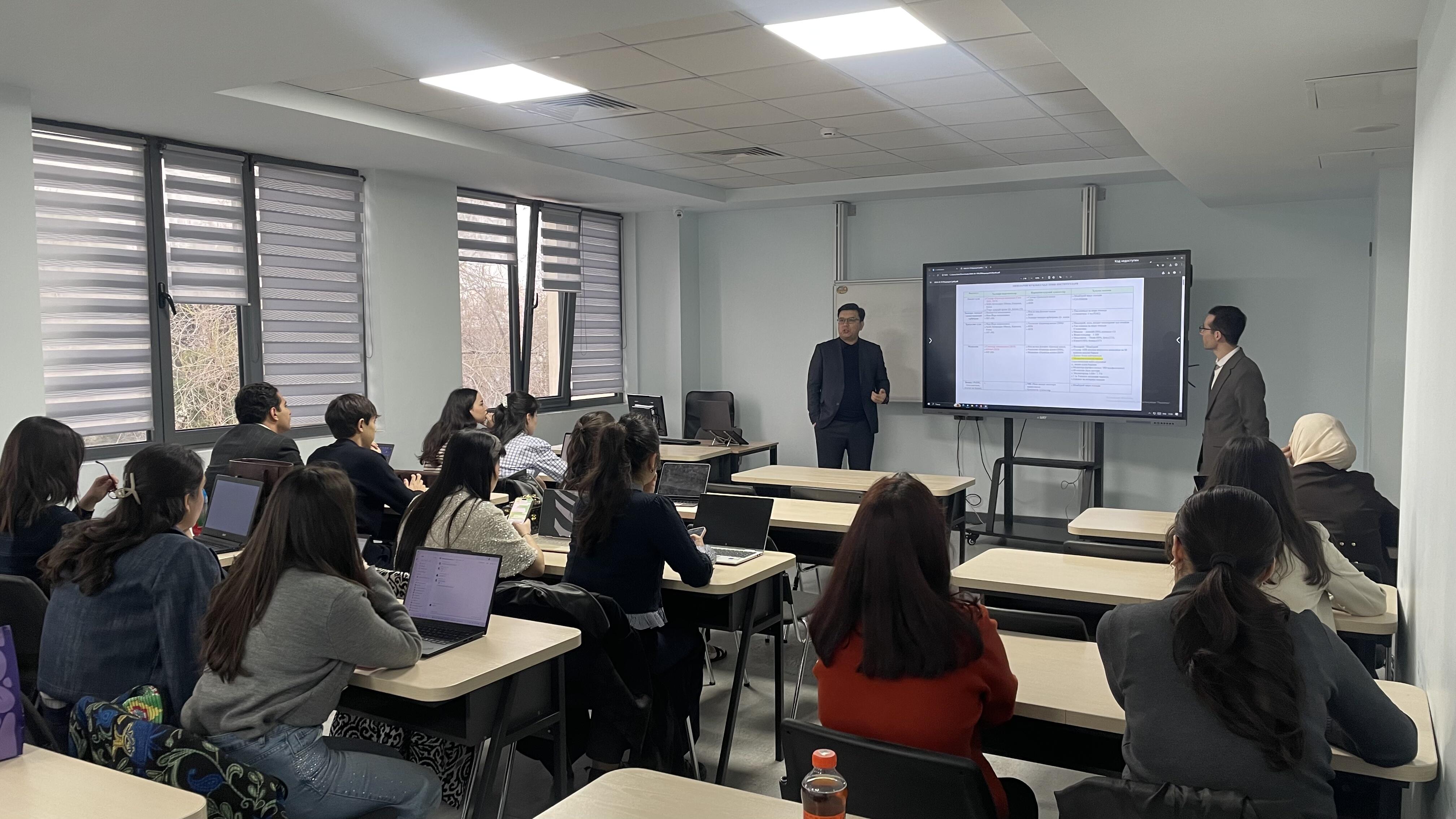 JIDUda nizolarni muqobil hal etish bo‘yicha mutaxassis tomonidan mahorat darsi o‘tkazildi