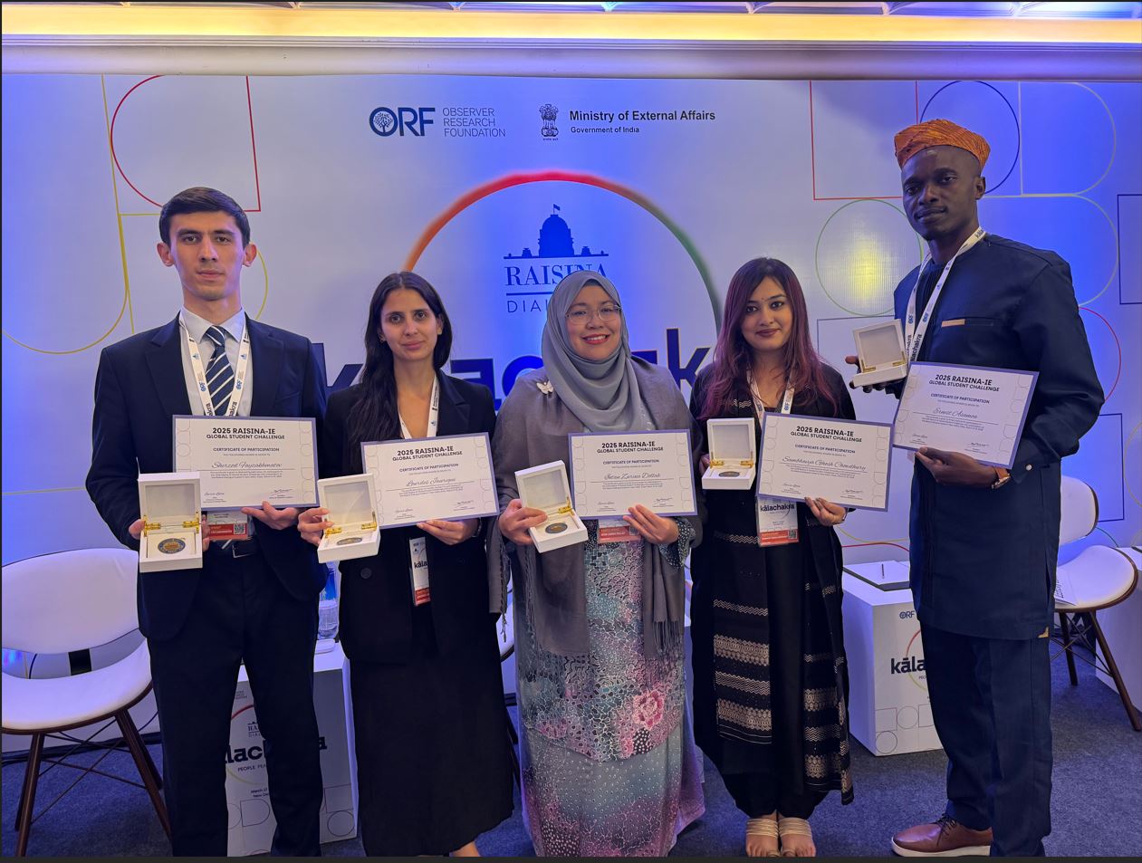 UWED Master’s Student Took Part in the Raisina-IE Global Student Challenge 2025