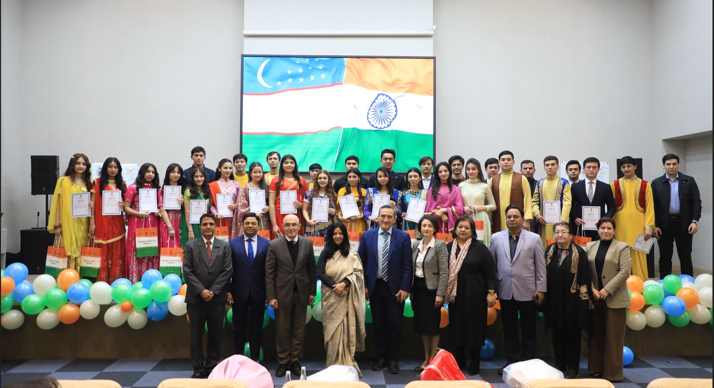 A Indian language festival was held at UWED