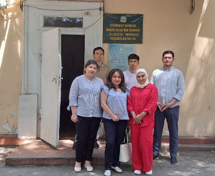 Faculty of UWED organized a charity event in the Olmachi mahalla citizens' assembly