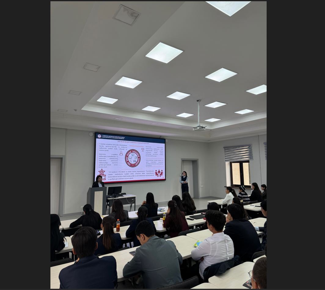 Head of the Center “Five Important Initiatives” met with students of the Faculty of International Law