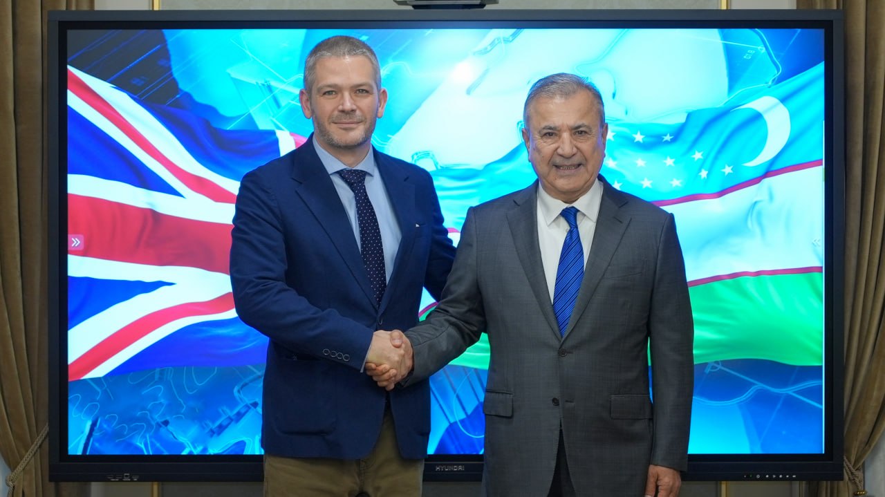 JIDU rektori Buyuk Britaniya Elchisi bilan uchrashuv o‘tkazdi