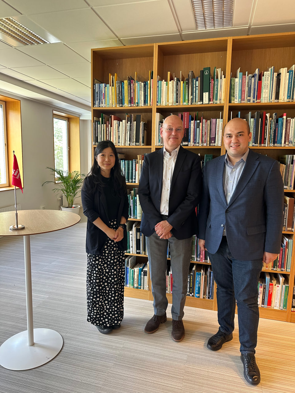 First Vice-Rector of UWED A. Umarov visited Sweden and Norway