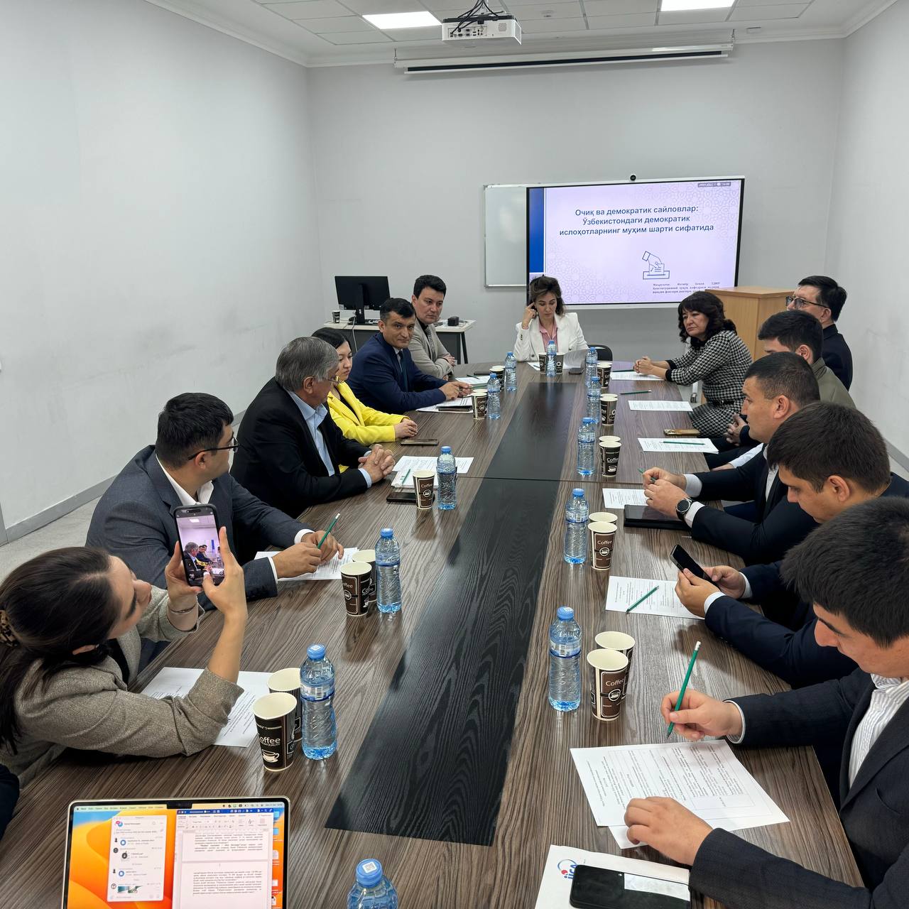 A round table on the topic “Transformation of the Electoral System in the New Uzbekistan” was held at UWED