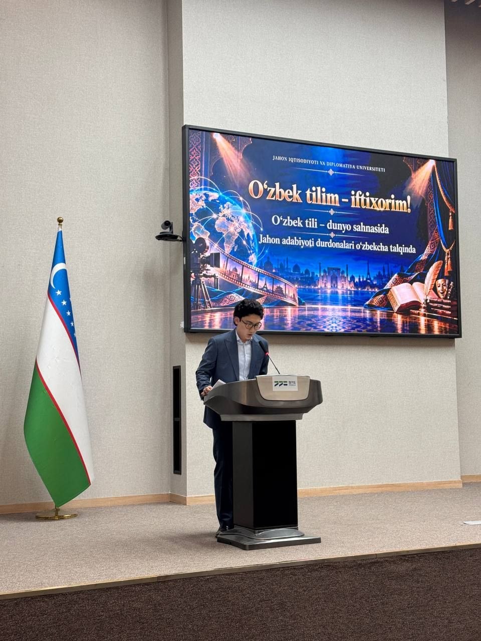 UWED hosted video and monologue competitions under the motto “My Uzbek Language Is My Pride!”