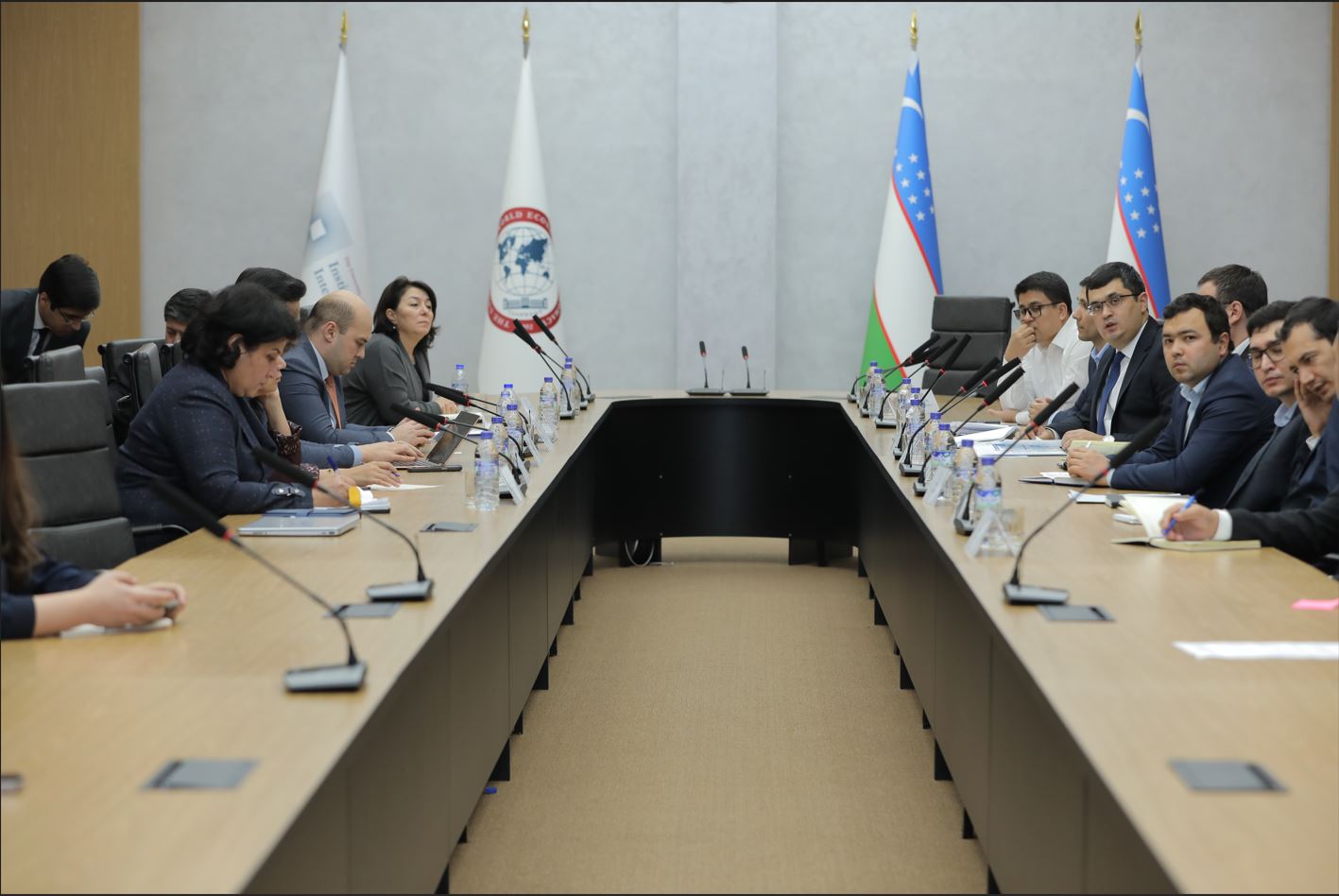 Встреча Университета мировой экономики и дипломатии с представителями Центрального банка