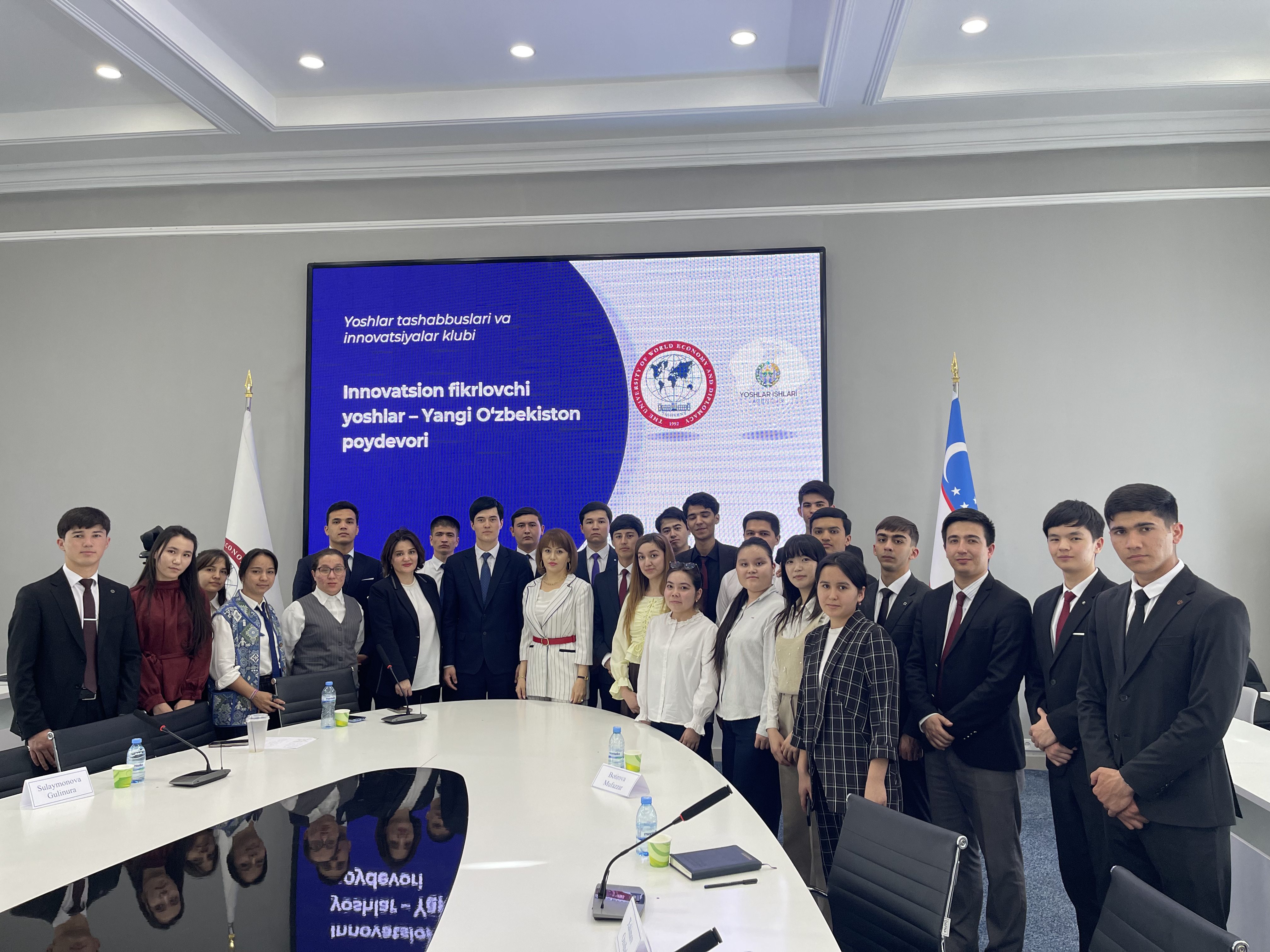 JIDUda “Yoshlar tashabbuslari va innovatsiyalar klubi” faoliyati yuzasidan taqdimot o‘tkazildi