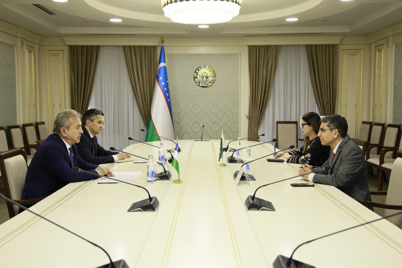 Rector of UWED Meets with the Ambassador Extraordinary and Plenipotentiary of the Islamic Republic of Pakistan to Uzbekistan