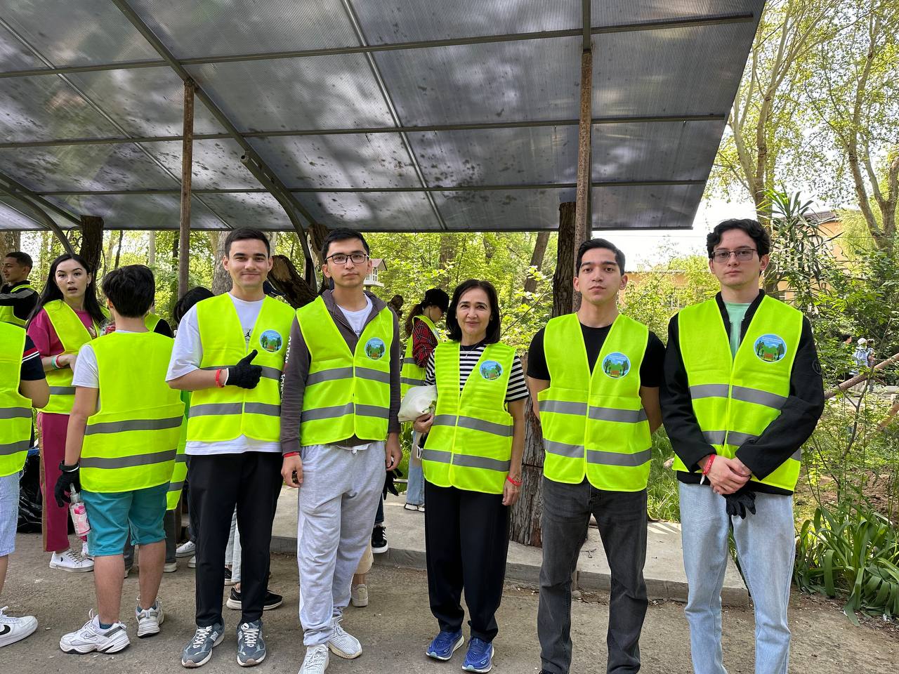 The campaign “We are for a clean Botanical Garden!” was held