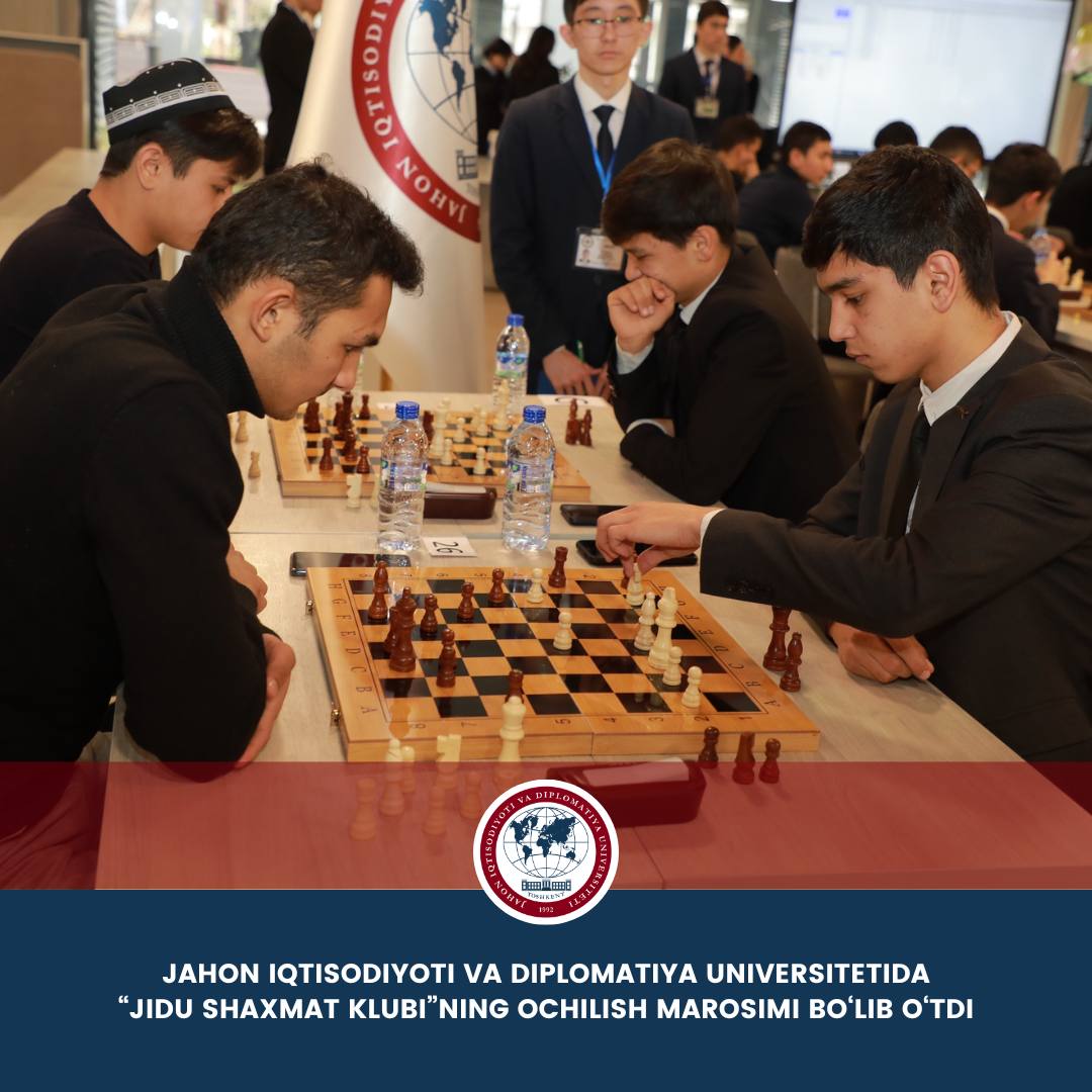 The opening ceremony of the “UWED Chess Club” was held at the University of World Economy and Diplomacy