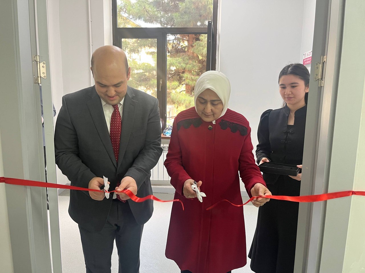 A classroom named after Professor Rahmon Farmonov has opened at UWED