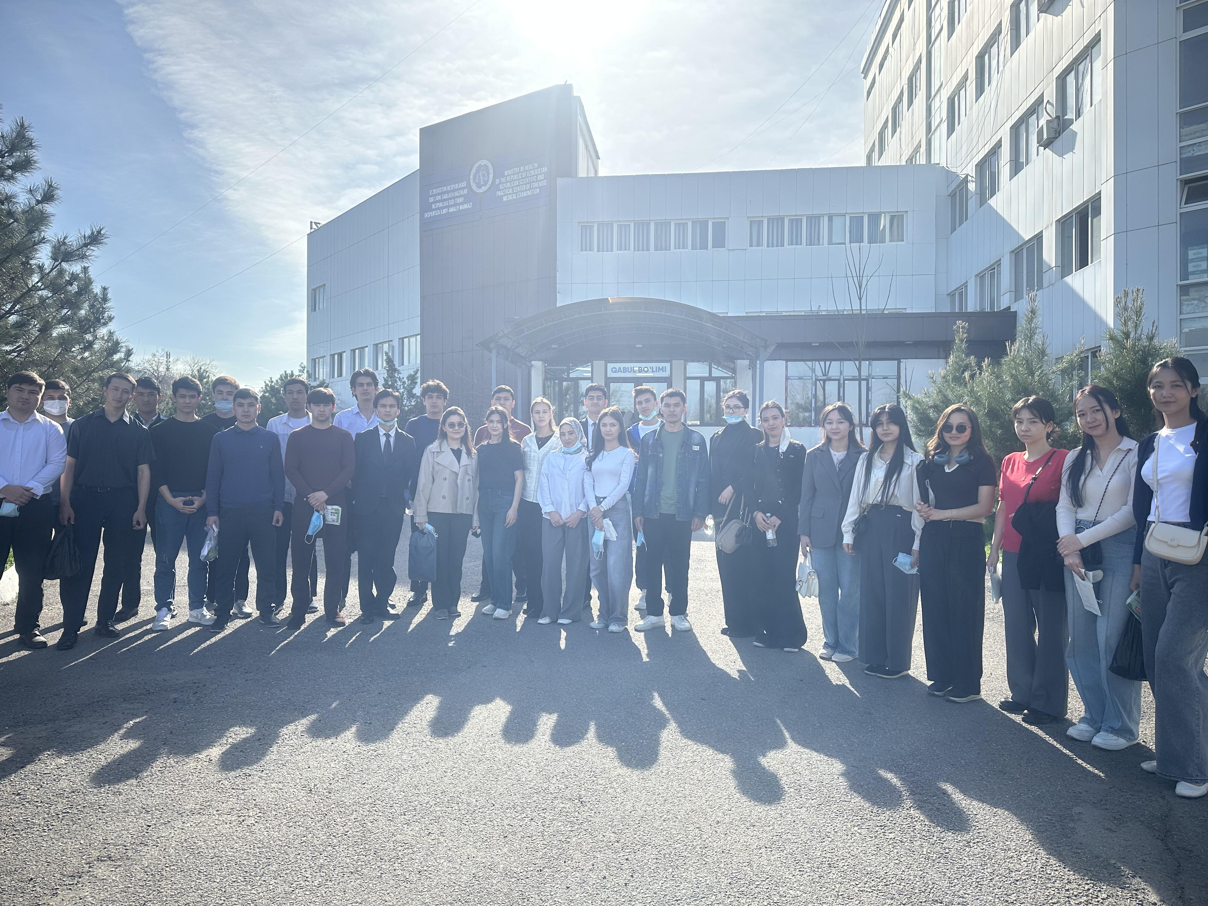 JIDU TALABALARI SUD-TIBBIY EKSPERTIZA MARKAZIDA MURDANI YORISH AMALIYOTIDA ISHTIROK ETISHDI