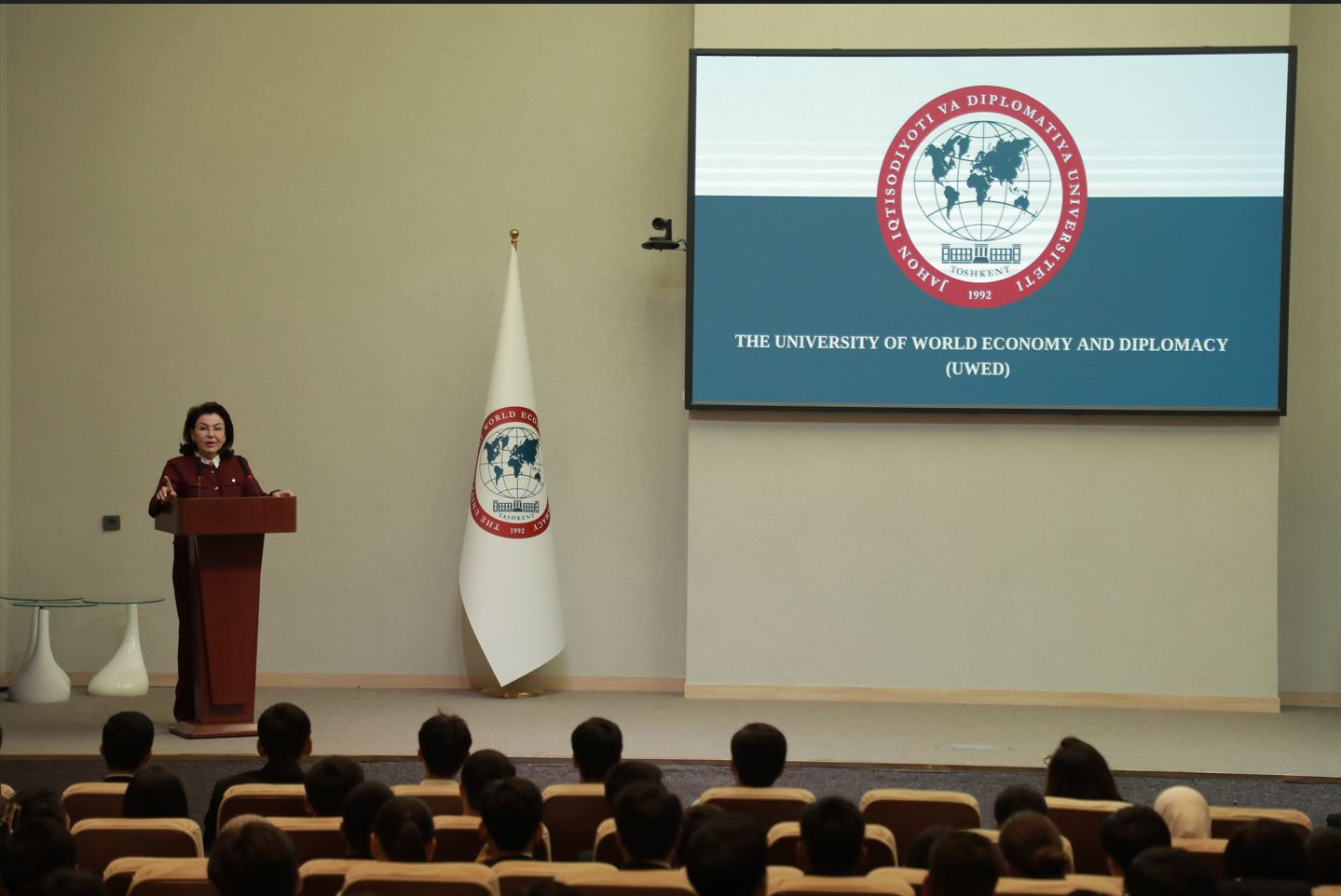 The first master class on “Soft Power Diplomacy” was held at UWED