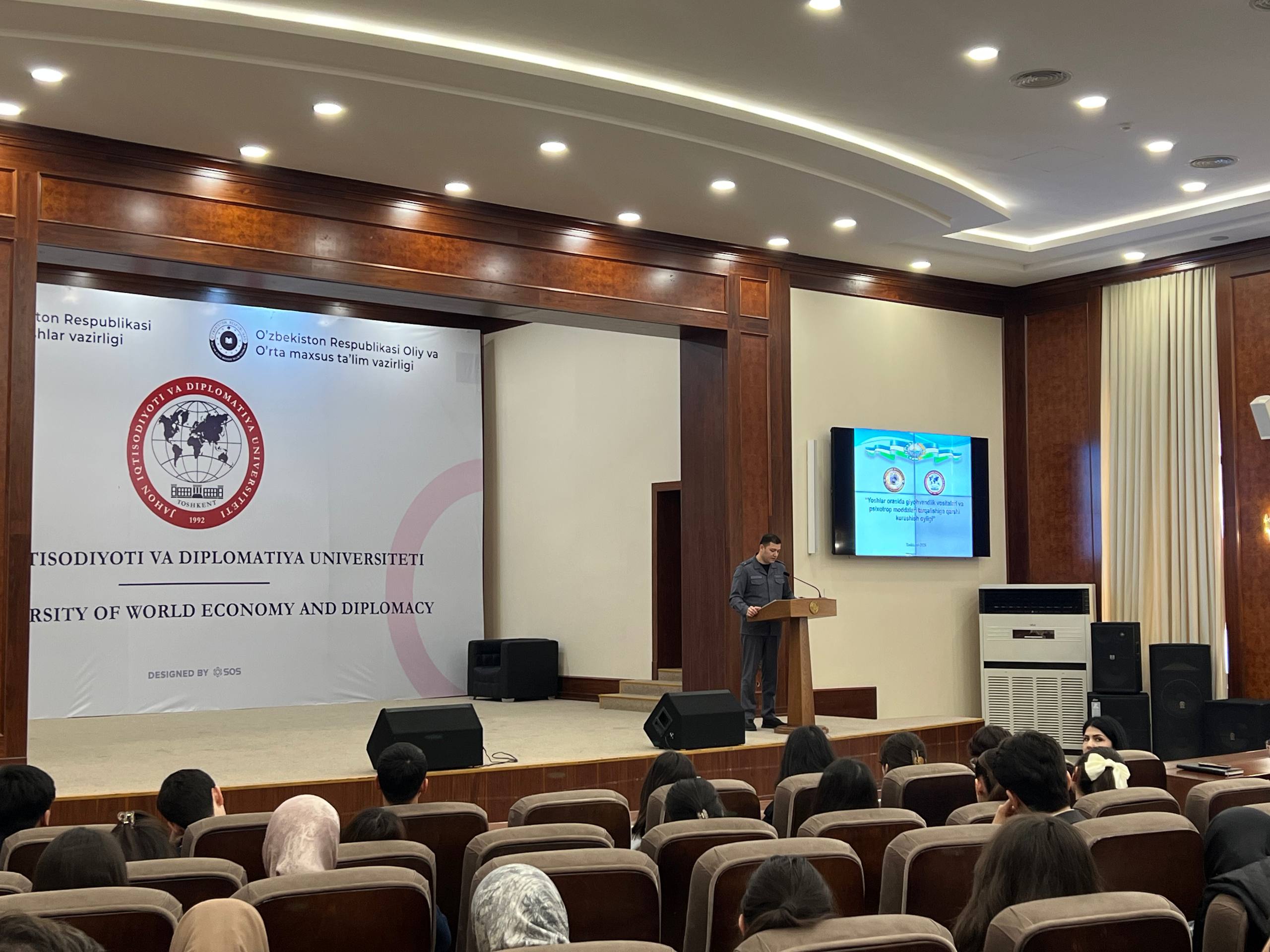 JIDUda “Giyohvandlik — umr zavoli” mavzusida targ‘ibot tadbiri tashkil etildi