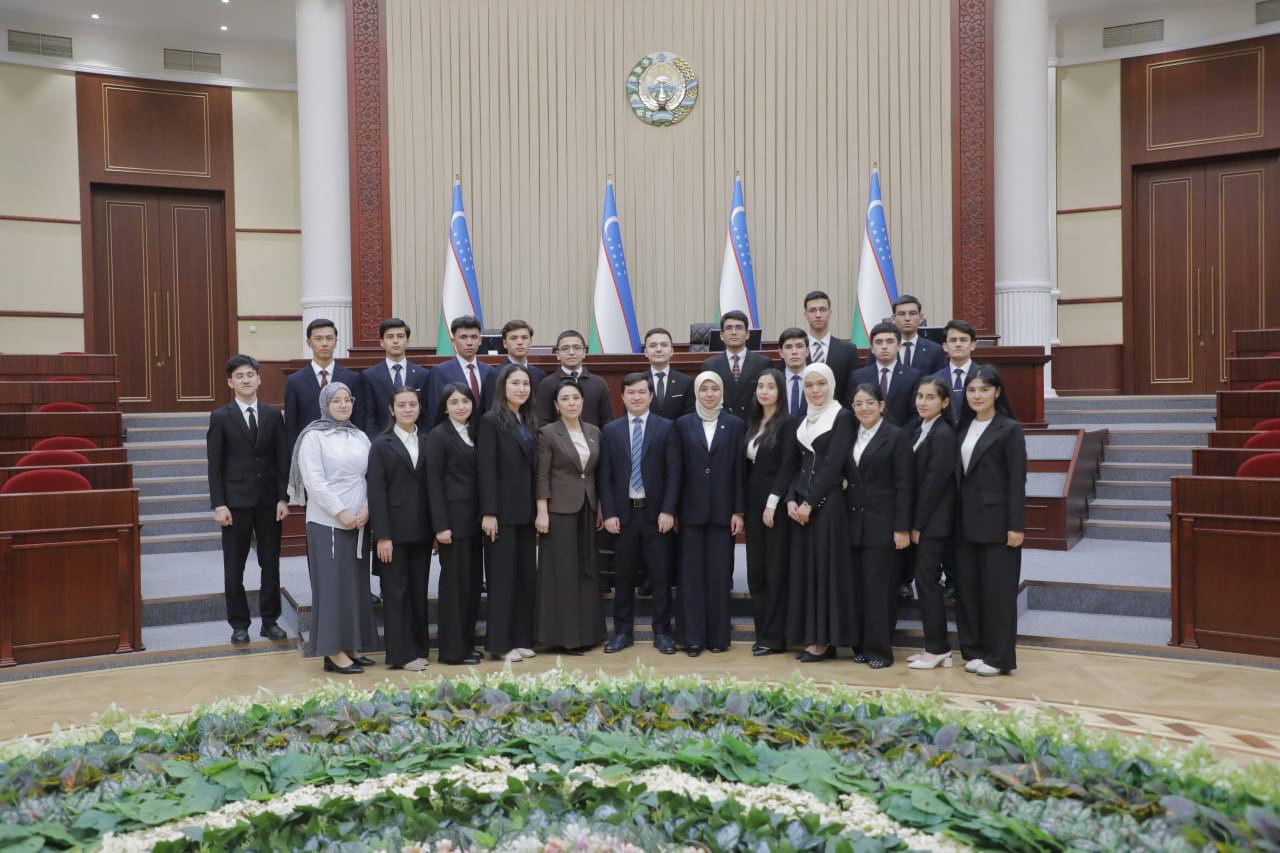 UWED students visited the Legislative Chamber of the Oliy Majlis