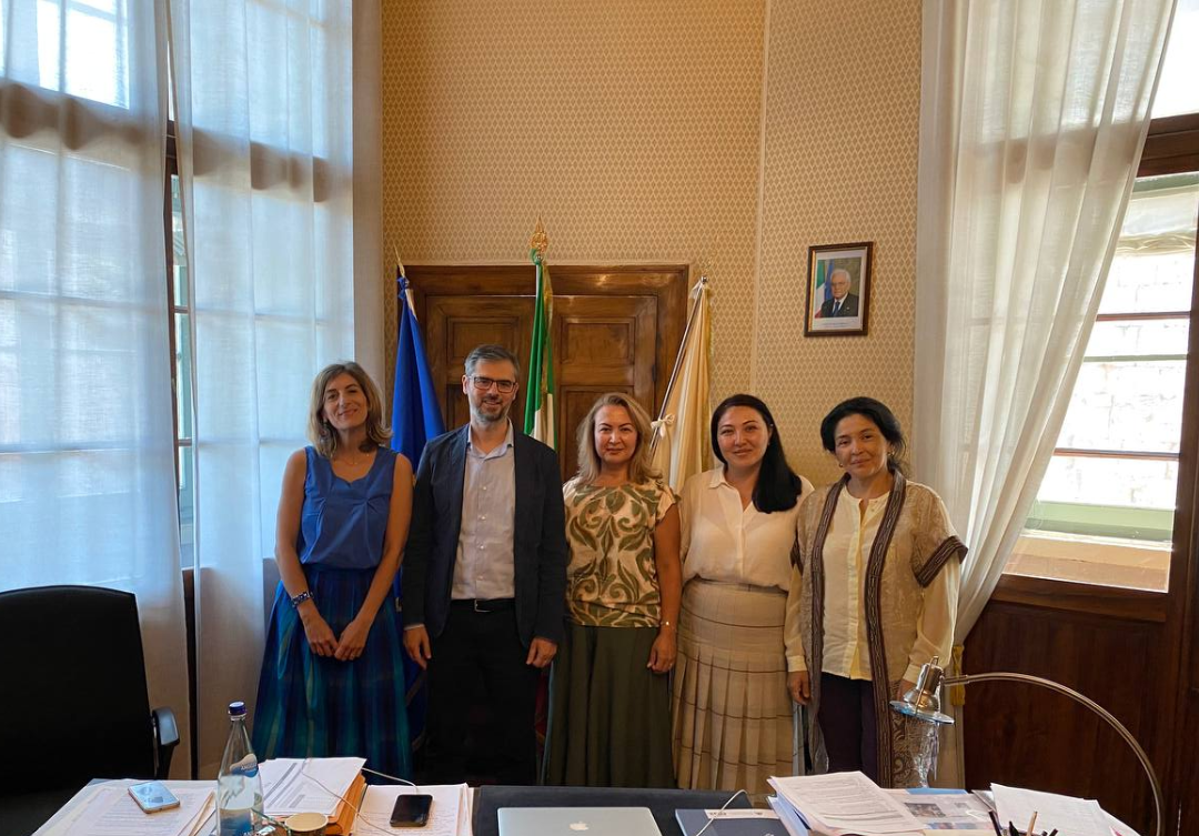 The representatives of the Department of Romano-Germanic Languages visited the University of Perugia, Italy