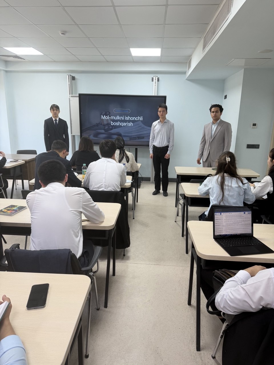 A Master-Lesson on The Topic of Trust Management Agreement of Property was held in UWED