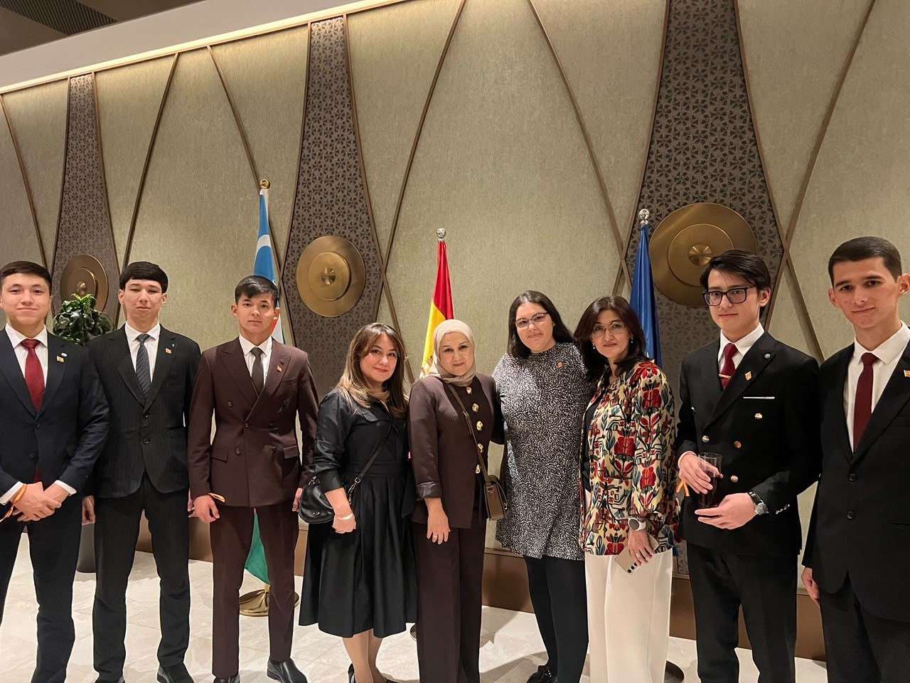 UWED Faculty Members Participate in Spain’s National Day Celebration in Tashkent