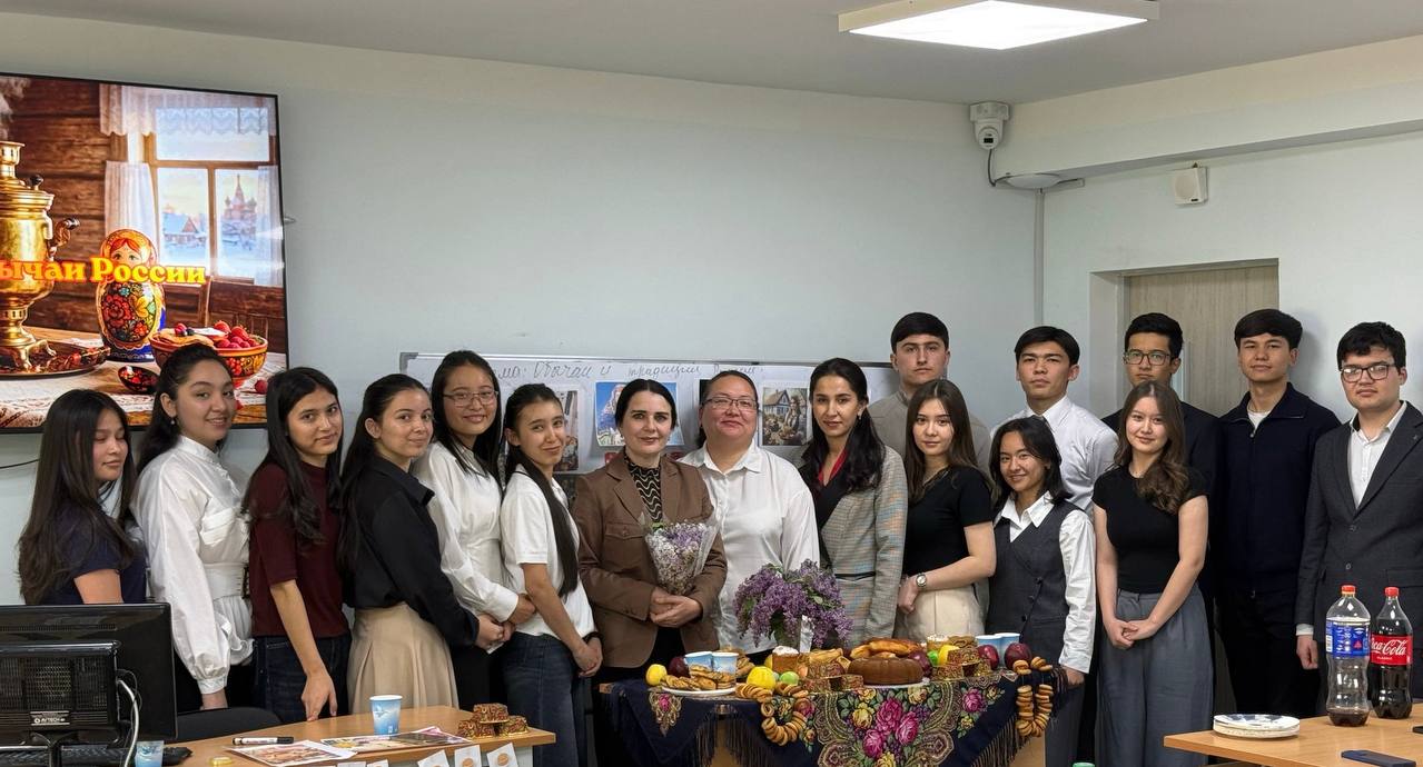 JIDUda rus an’analarining boyligi va rang-barangligiga bag‘ishlangan ochiq dars bo‘lib o‘tdi