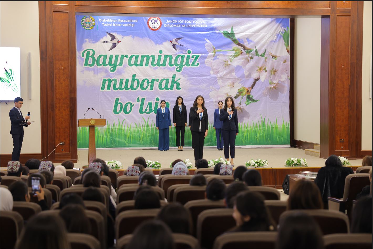 A festive event dedicated to the International Women's Day was organized at the UWED