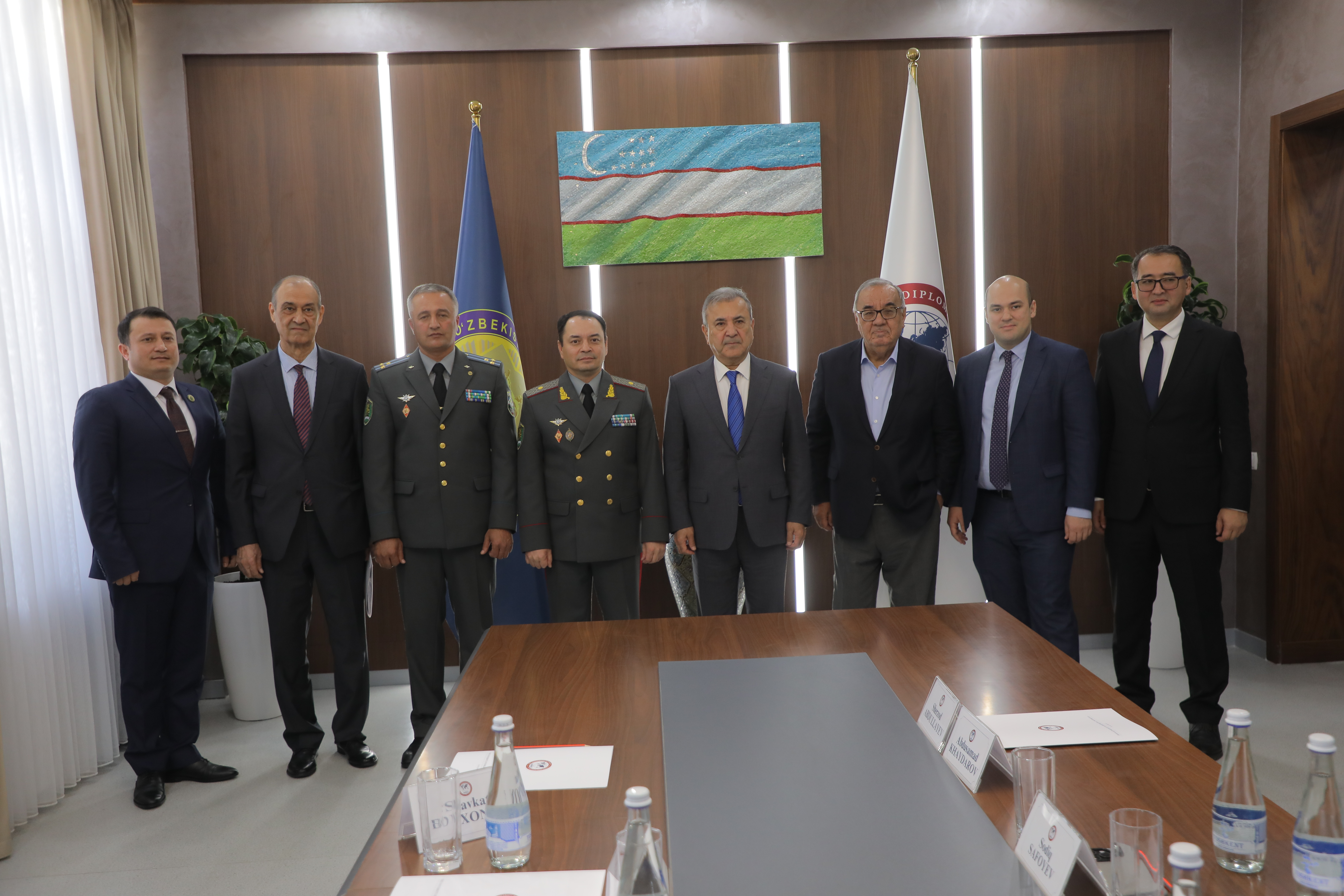 A memorandum of cooperation was signed with the Ministry of Defense of the Republic of Uzbekistan