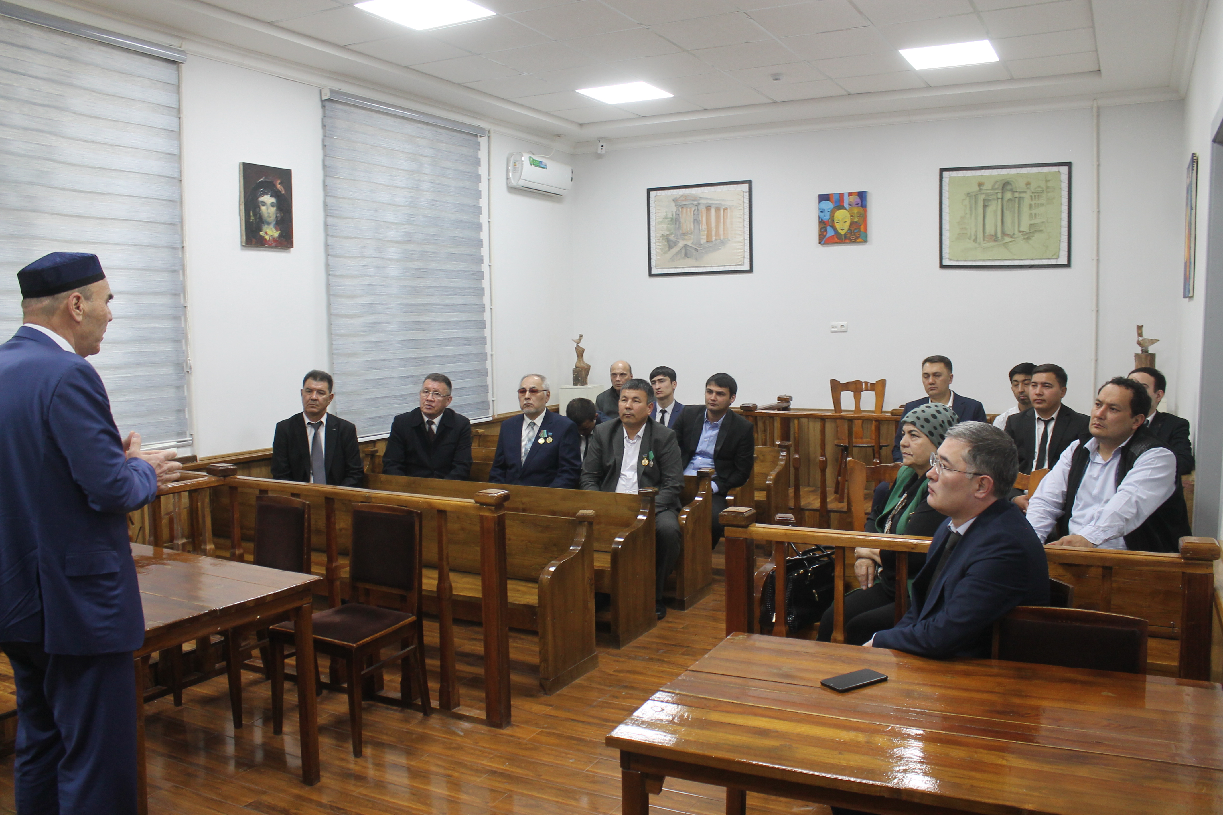 The University of World Economy and Diplomacy hosted a meeting with the leadership of the Association of International Arbitration Courts of Uzbekistan