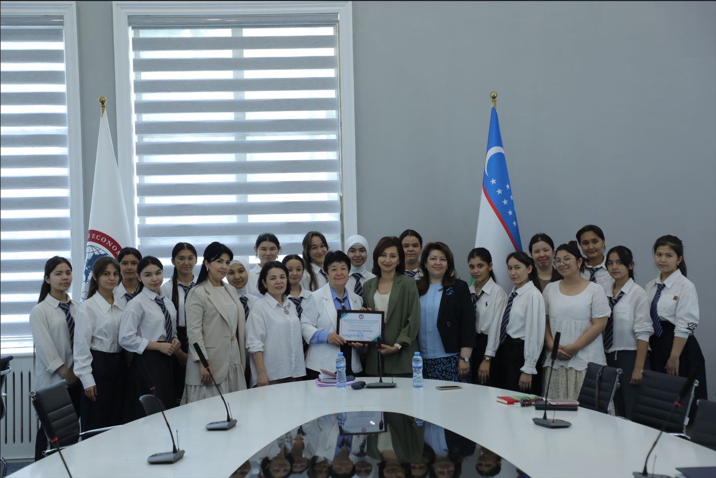 A psychological and educational event was organized dedicated to the psychological training of students, their determination and ability to resist social pressure