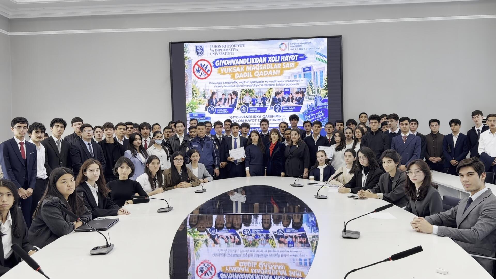 UWED Hosts Seminar and Training Session on “A Drug-Free Life — A Bold Step Towards Ambitious Goals!”