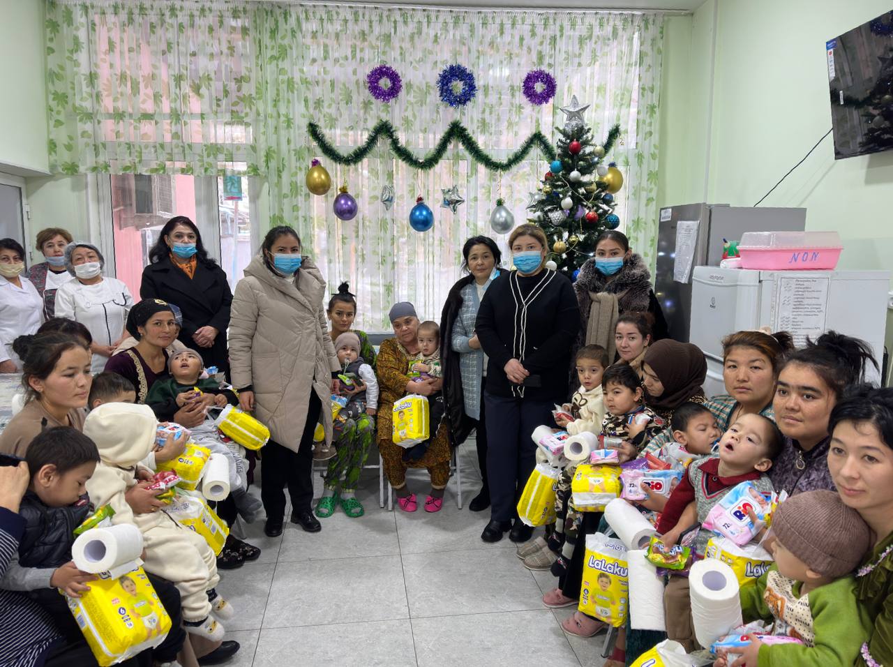 UWED representatives visited the Republican Children's Psychoneurological Hospital