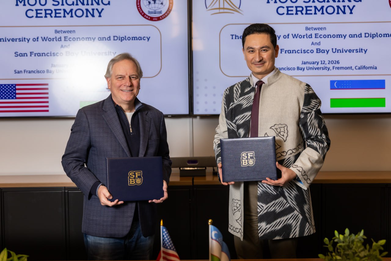 UWED and the University of San Francisco Bay signed a Memorandum of Understanding