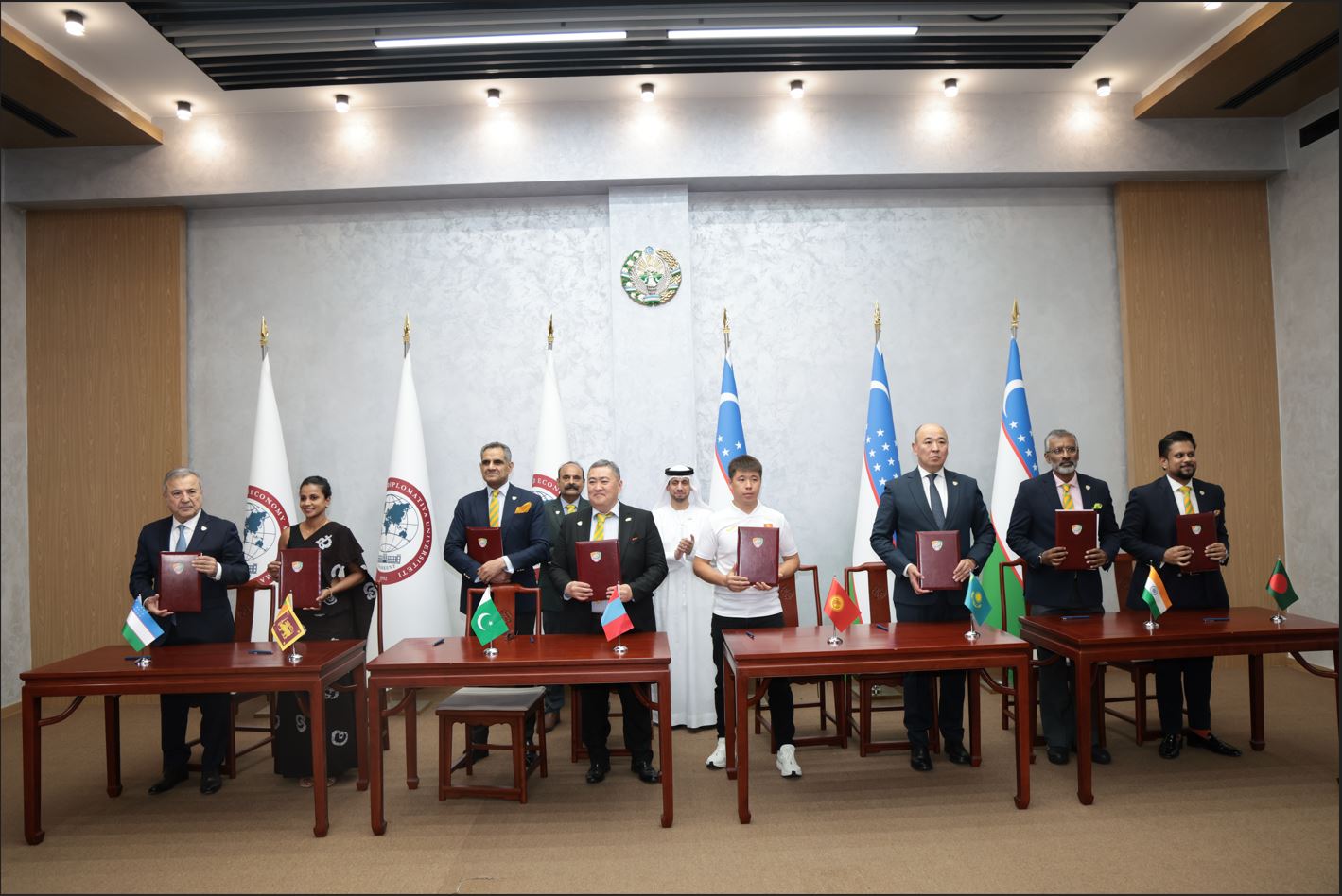 JIDUda Markaziy va Janubiy Osiyo Regbi Alyansini tashkil etish bo‘yicha O‘zaro anglashuv memorandumi imzolash marosimi bo‘lib o‘tdi