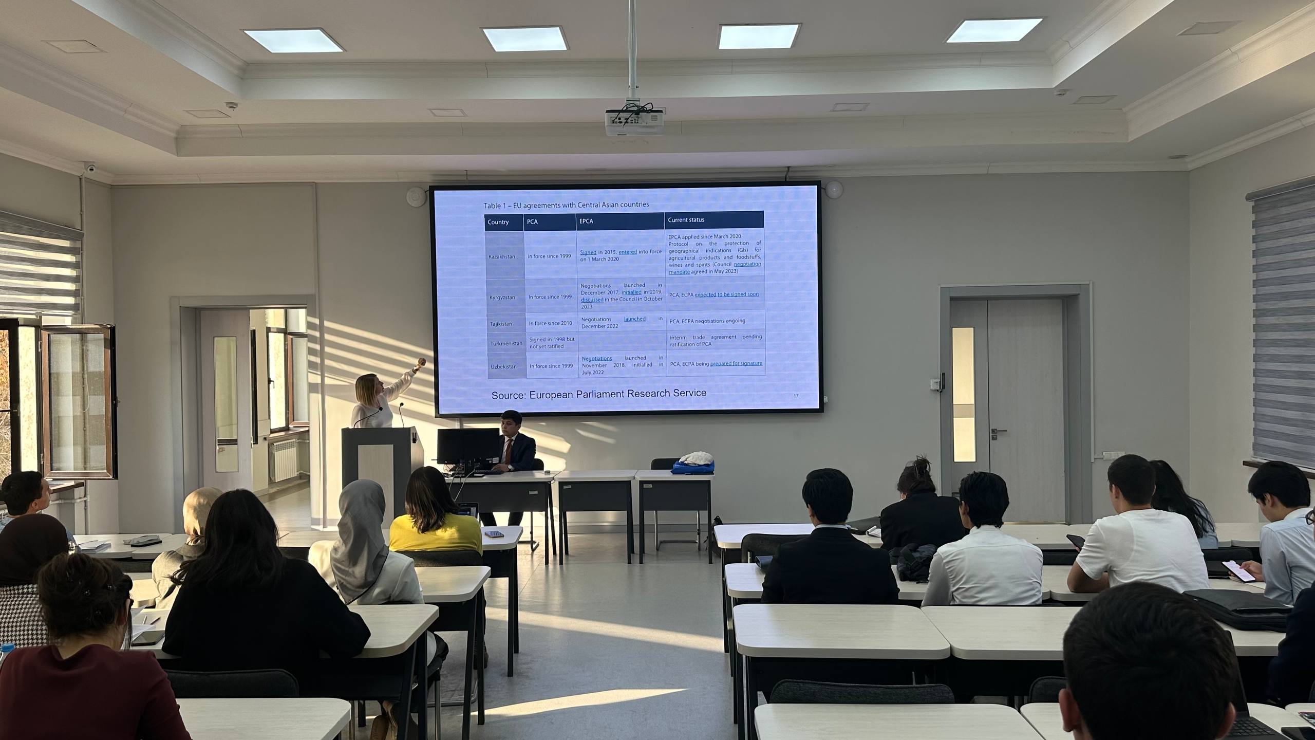 Gent universiteti (Belgiya) vakillari JIDUga tashrif buyurdi