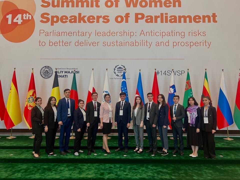 UWED students took part in the summit of women leaders of the parliaments of the countries of the Inter-Parliamentary Union as volunteer-translators