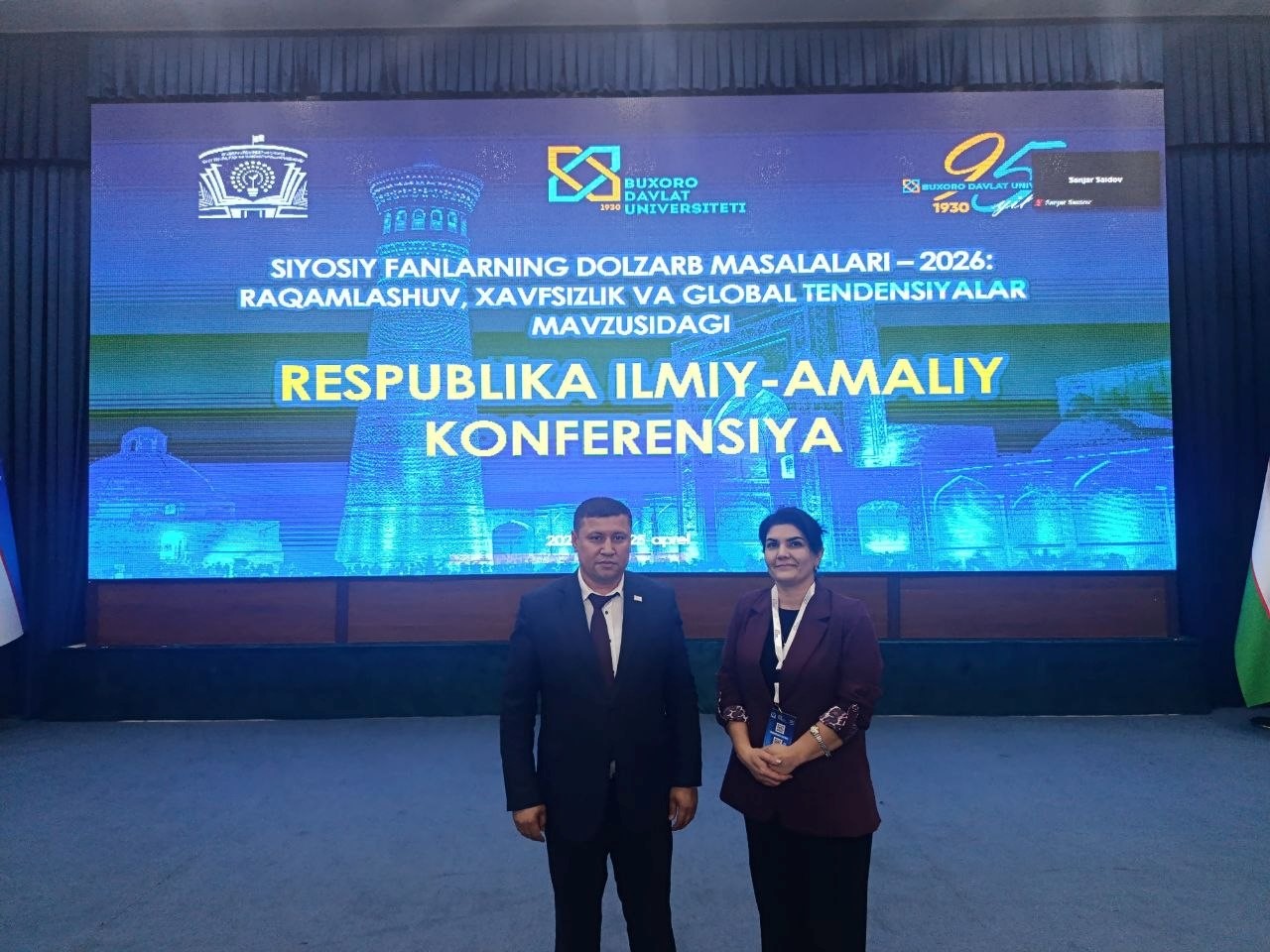 UWED teacher made a presentation at the Republican Scientific and Practical Conference