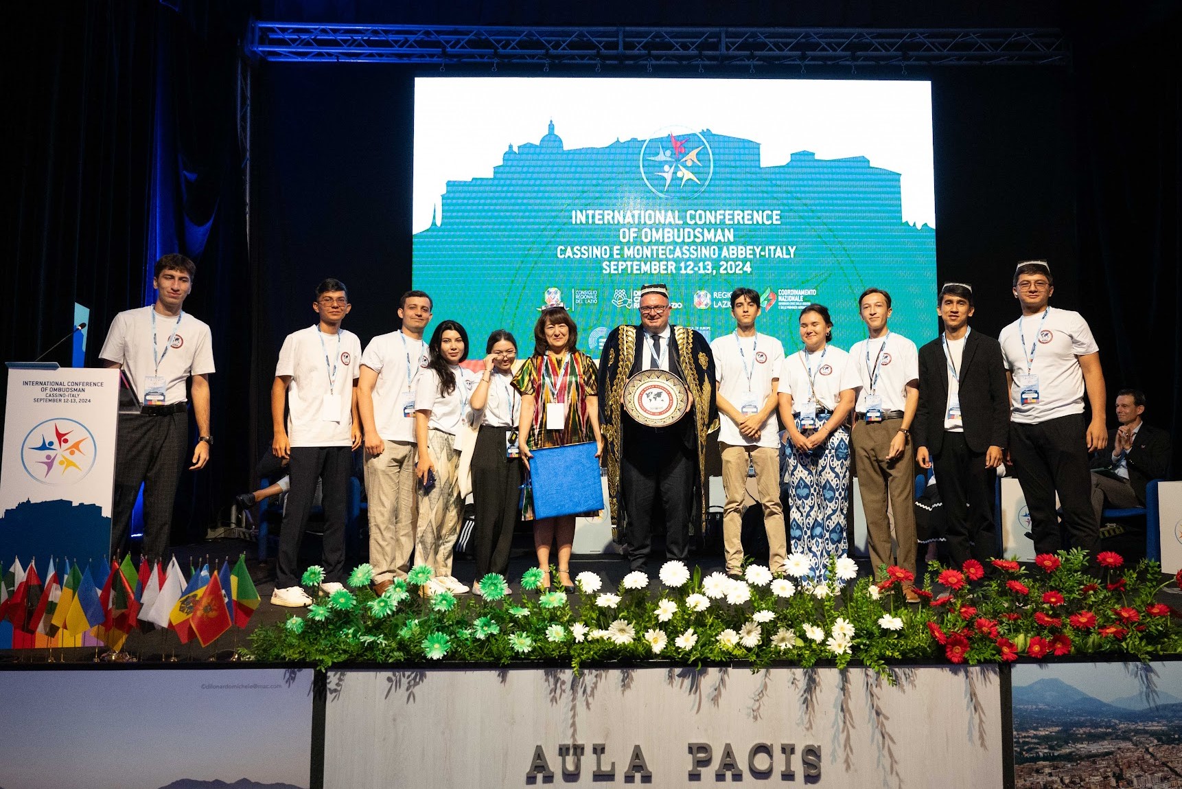 Representatives of UWED at the International Conference of Ombudsmen in Italy