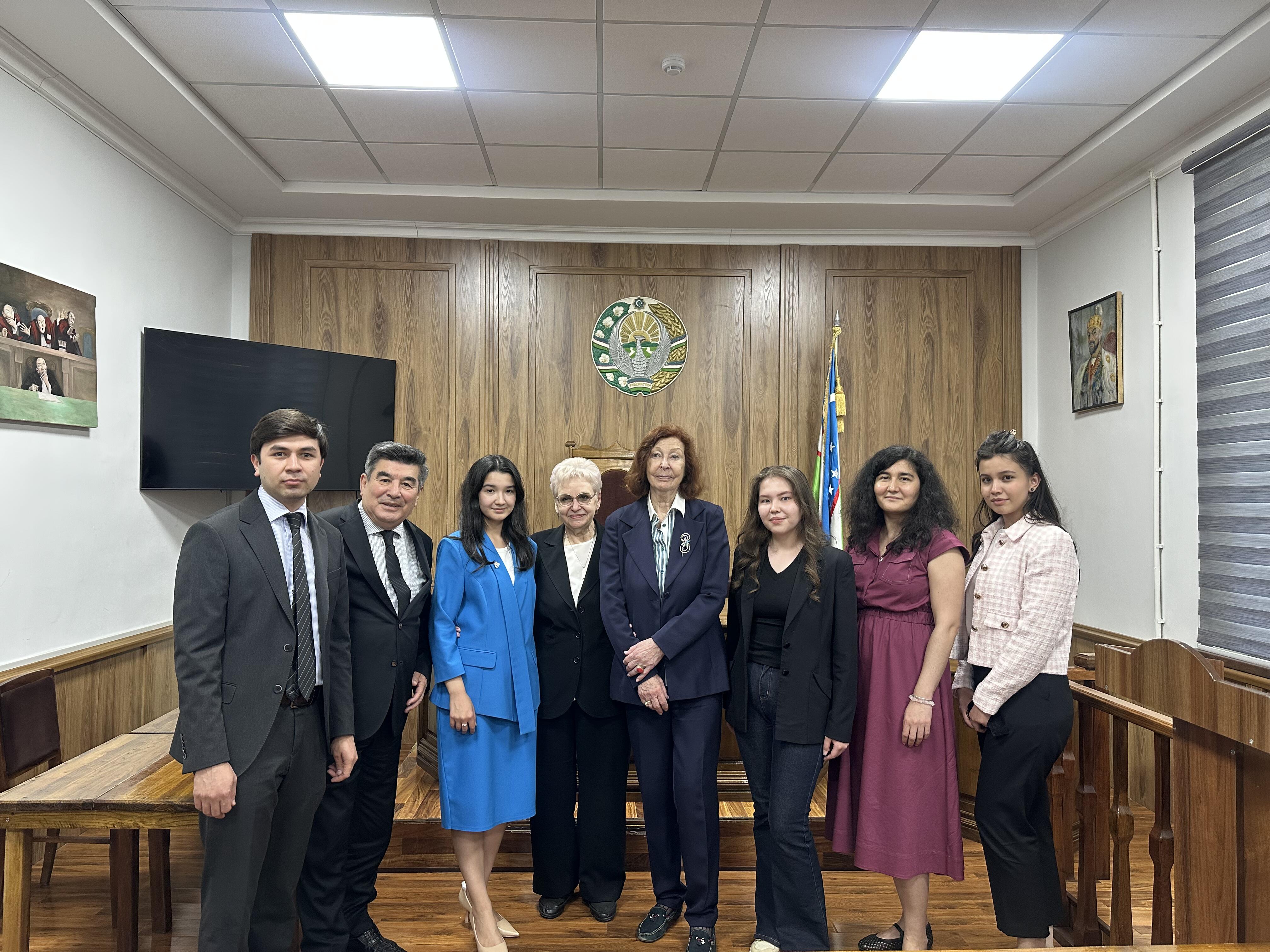 Jahon iqtisodiyoti va diplomatiya universitetida Renate Winter ishtirokida ma’ruza bo‘lib o‘tdi