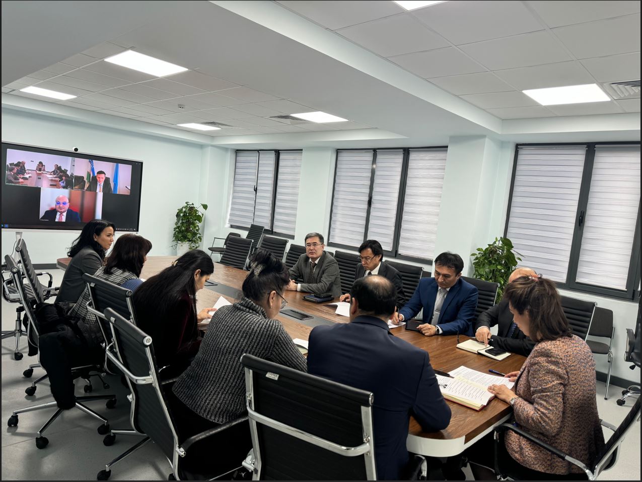 UWED hosts online meeting with Uzbekistan’s Permanent Representative to the United Nations Office and other international organizations in Geneva