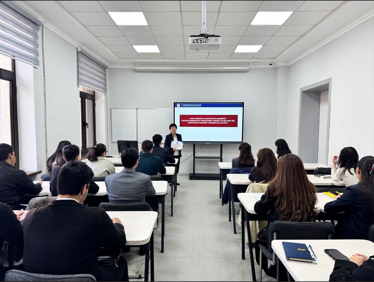 В УМЭД проведён просветительский час на тему «Мы против насилия»