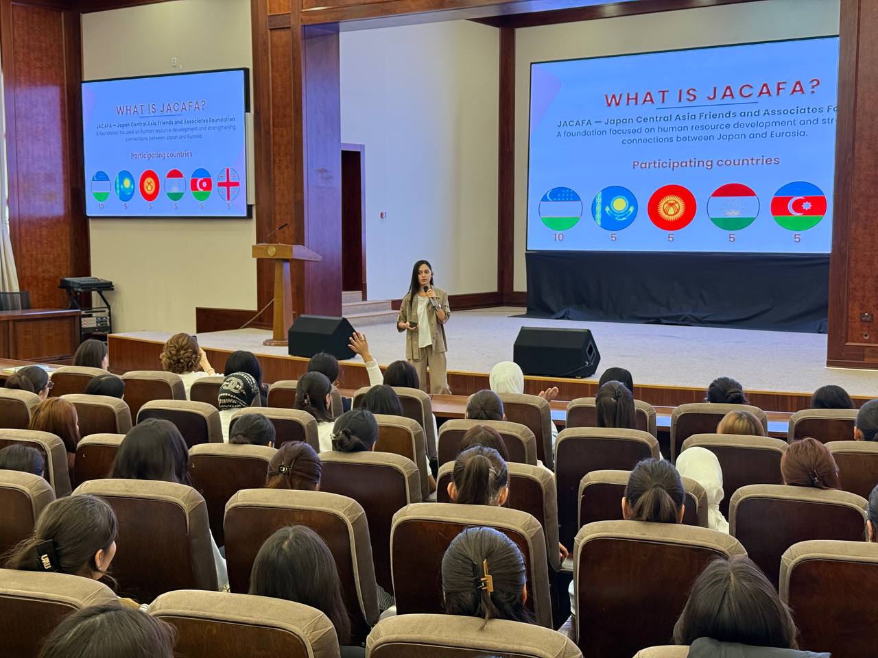 Seminar-Training for Female Students on International Educational Opportunities and Personal Development held at UWED