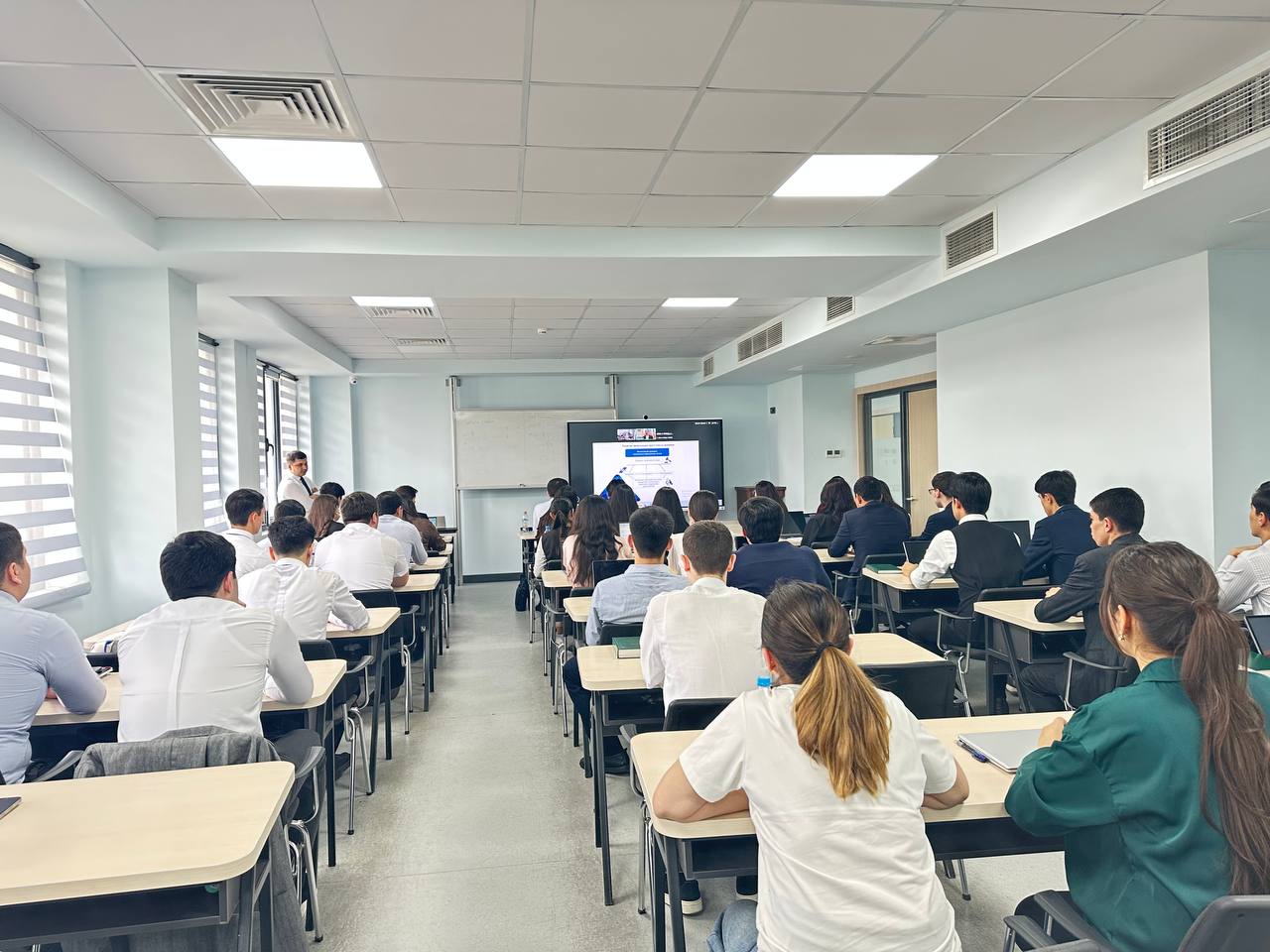 A master class was conducted within the framework of the “Criminal Law” course on the topic “Counteracting the legalization of proceeds of crime and the financing of terrorism”