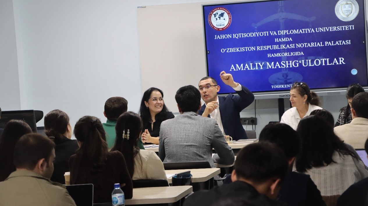 В УМЭД прошёл мастер класс на тему:  “Нотариальные действия, совершаемые консулами. Применение нотариусом норм иностранного права”