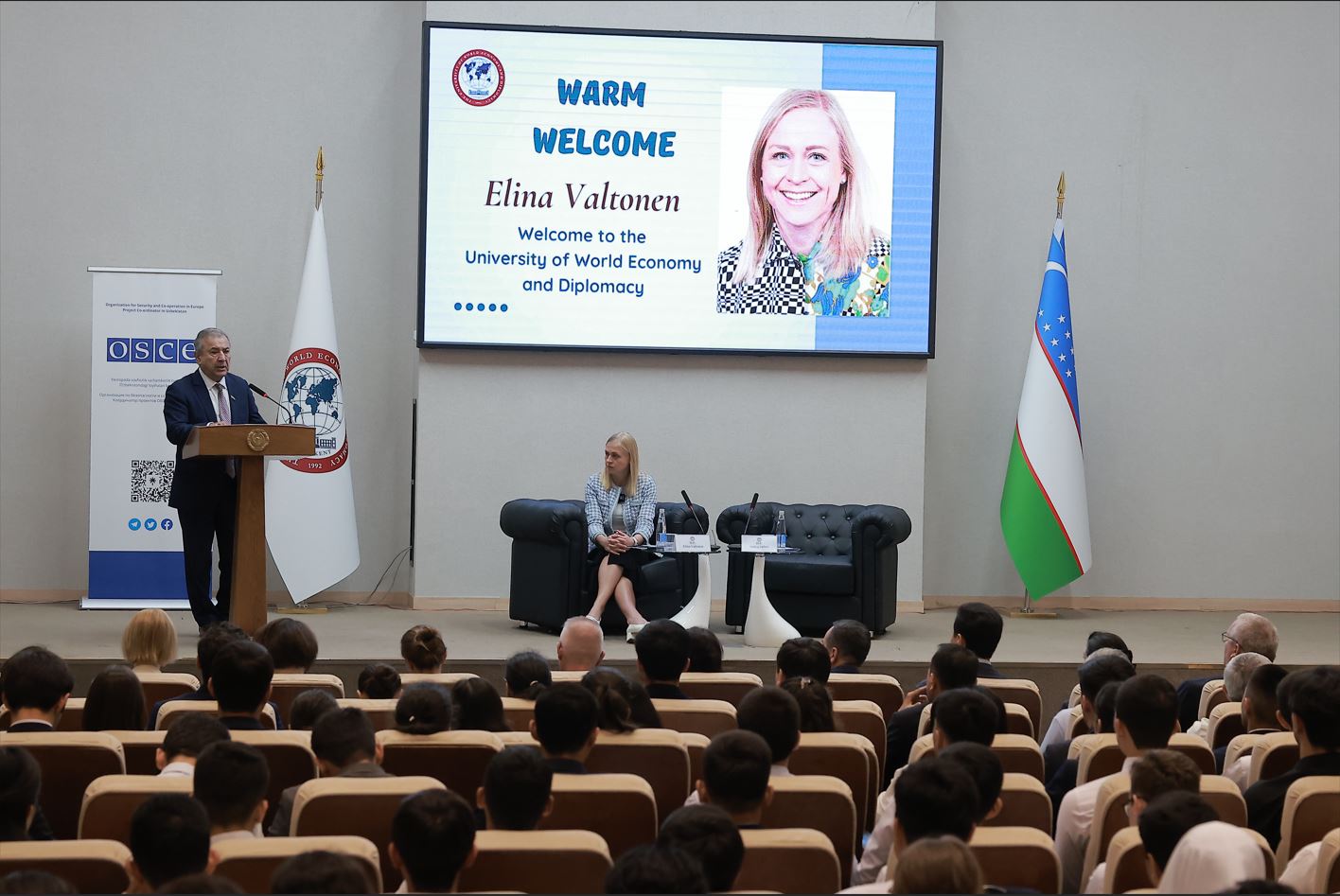 JIDUda Finlyandiya Tashqi ishlar vaziri bilan uchrashuv bo‘lib o‘tdi