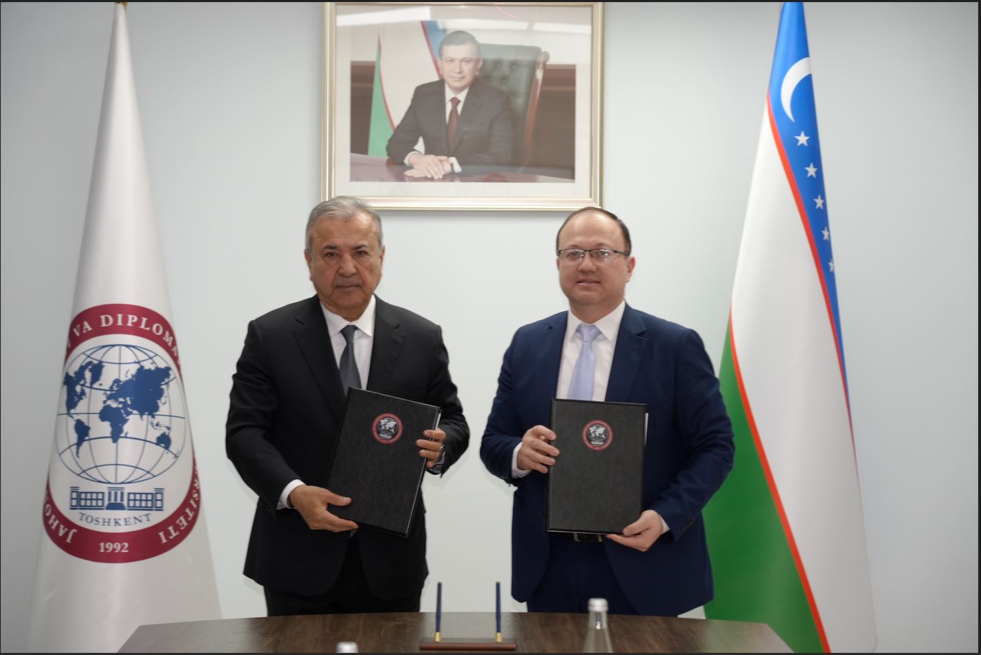 A Memorandum of Cooperation was signed between UWED and the Economic Assembly of Uzbekistan